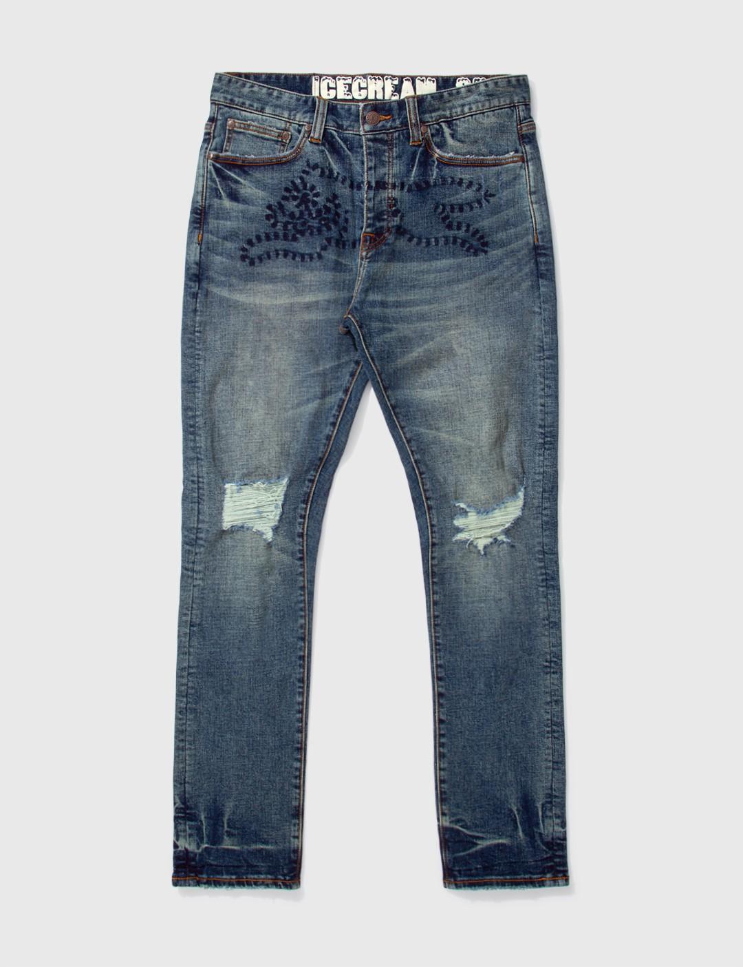 ICECREAM Notch Jeans in Blue for Men | Lyst
