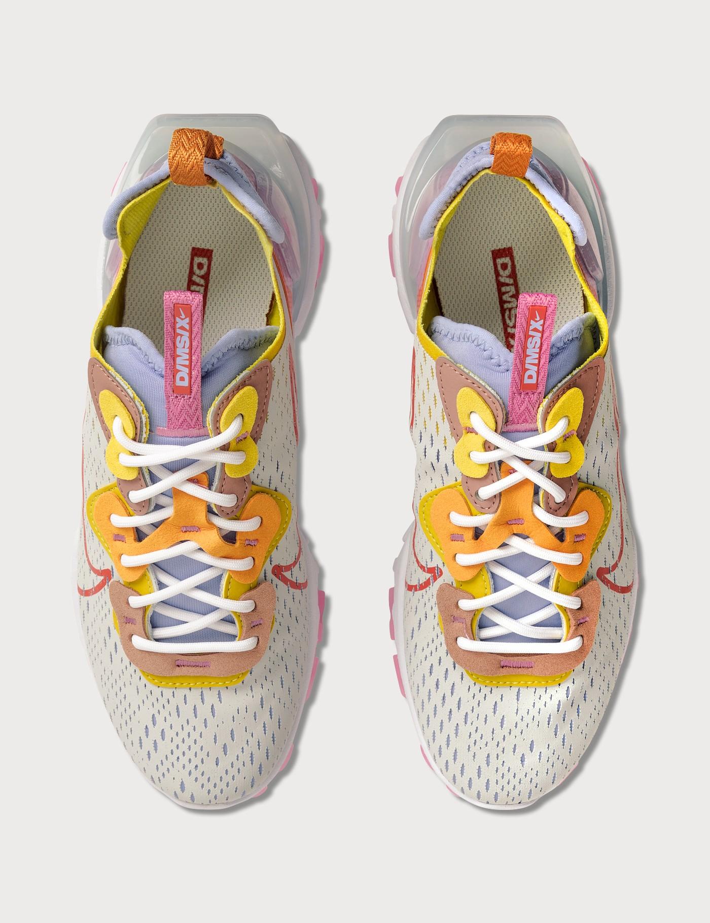 nike react vision trainers pure platinum rust factor light thistle