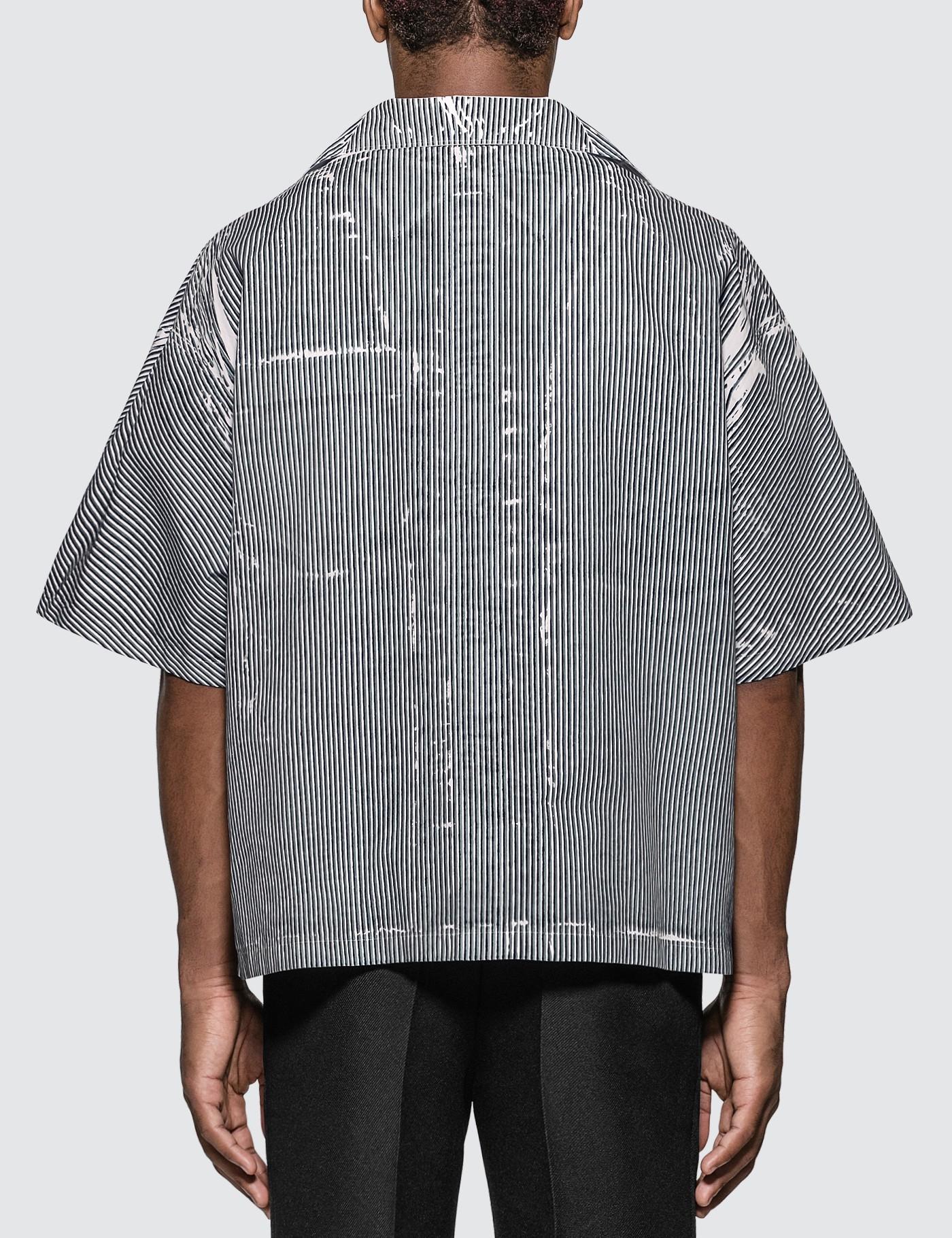 mens prada bowling shirt