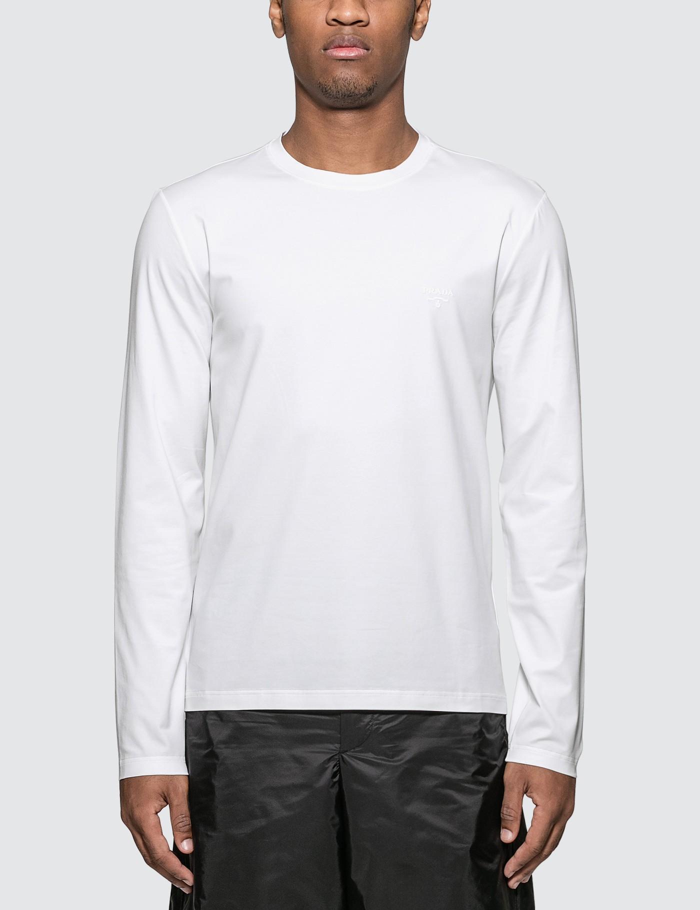 long sleeve prada shirt