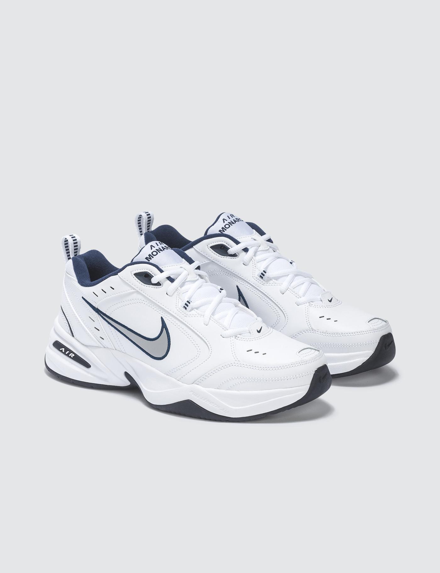 Nike Leather Air Monarch Iv in White for Men - Lyst
