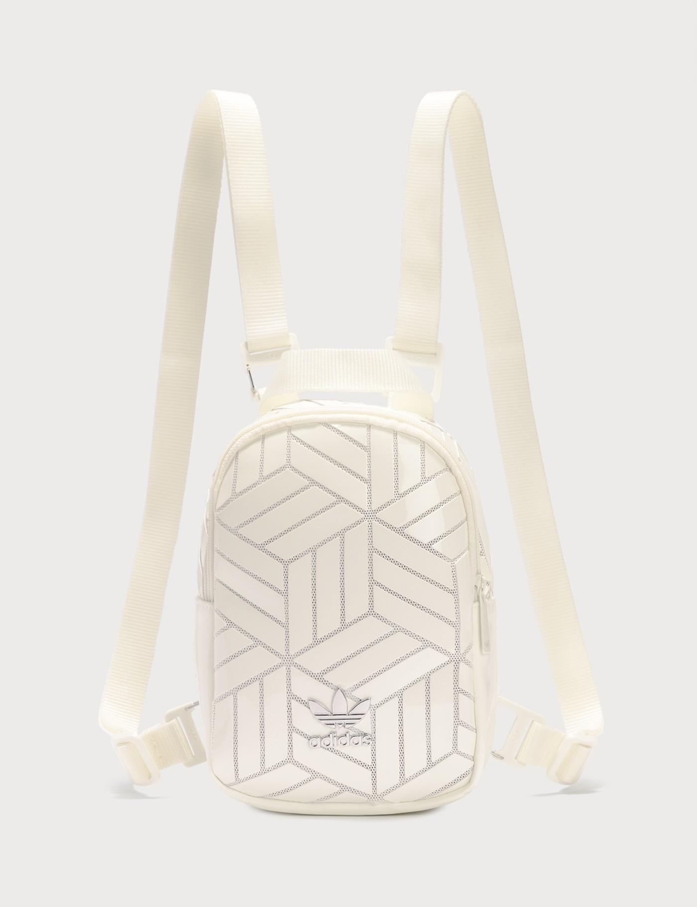 adidas mini backpack white