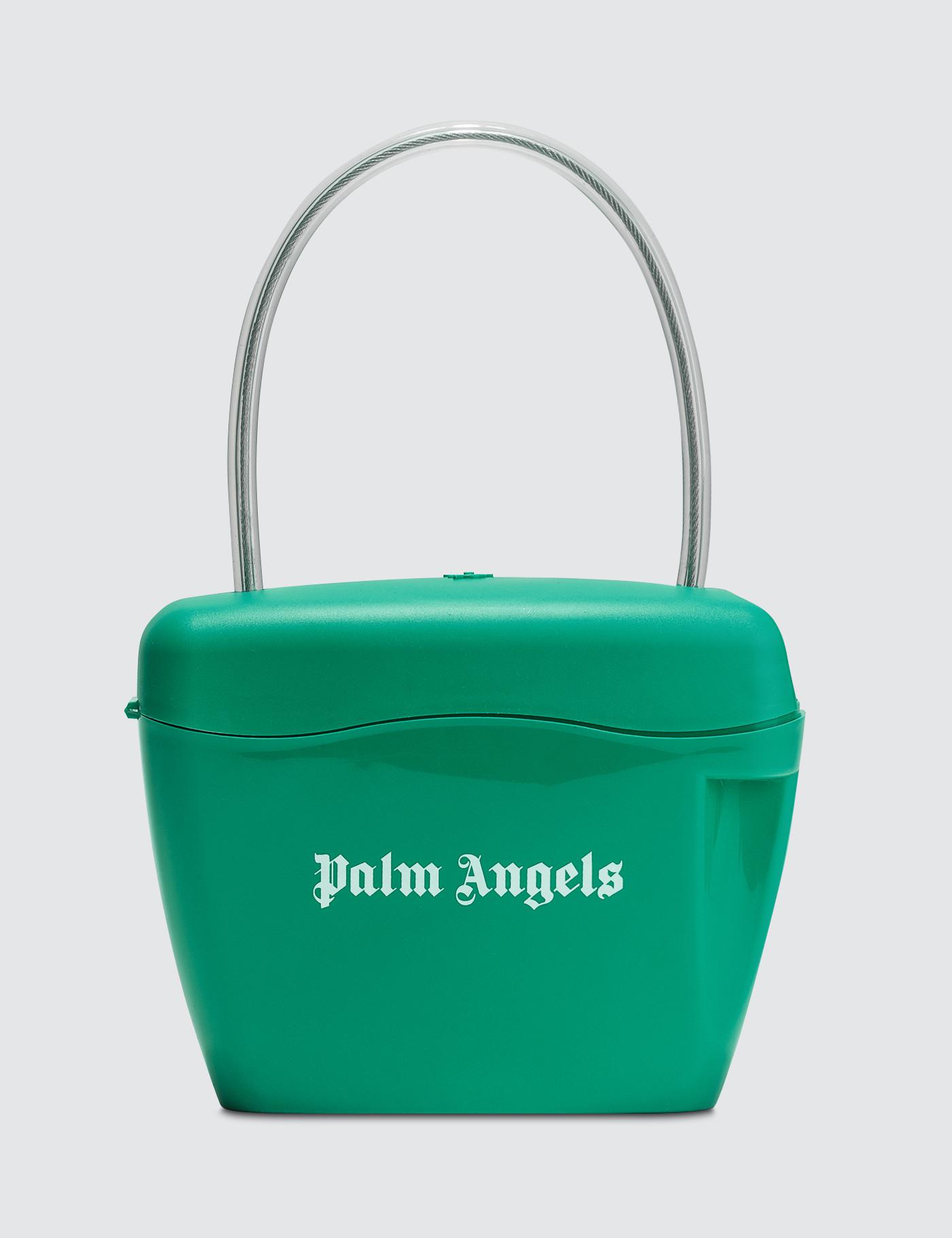 palm angels padlock bag