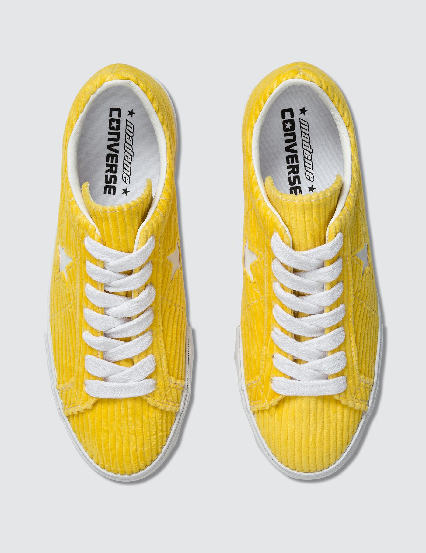 corduroy one star converse