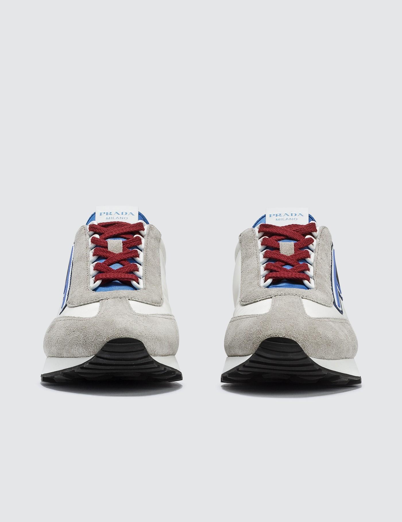prada women's nylon sneakers