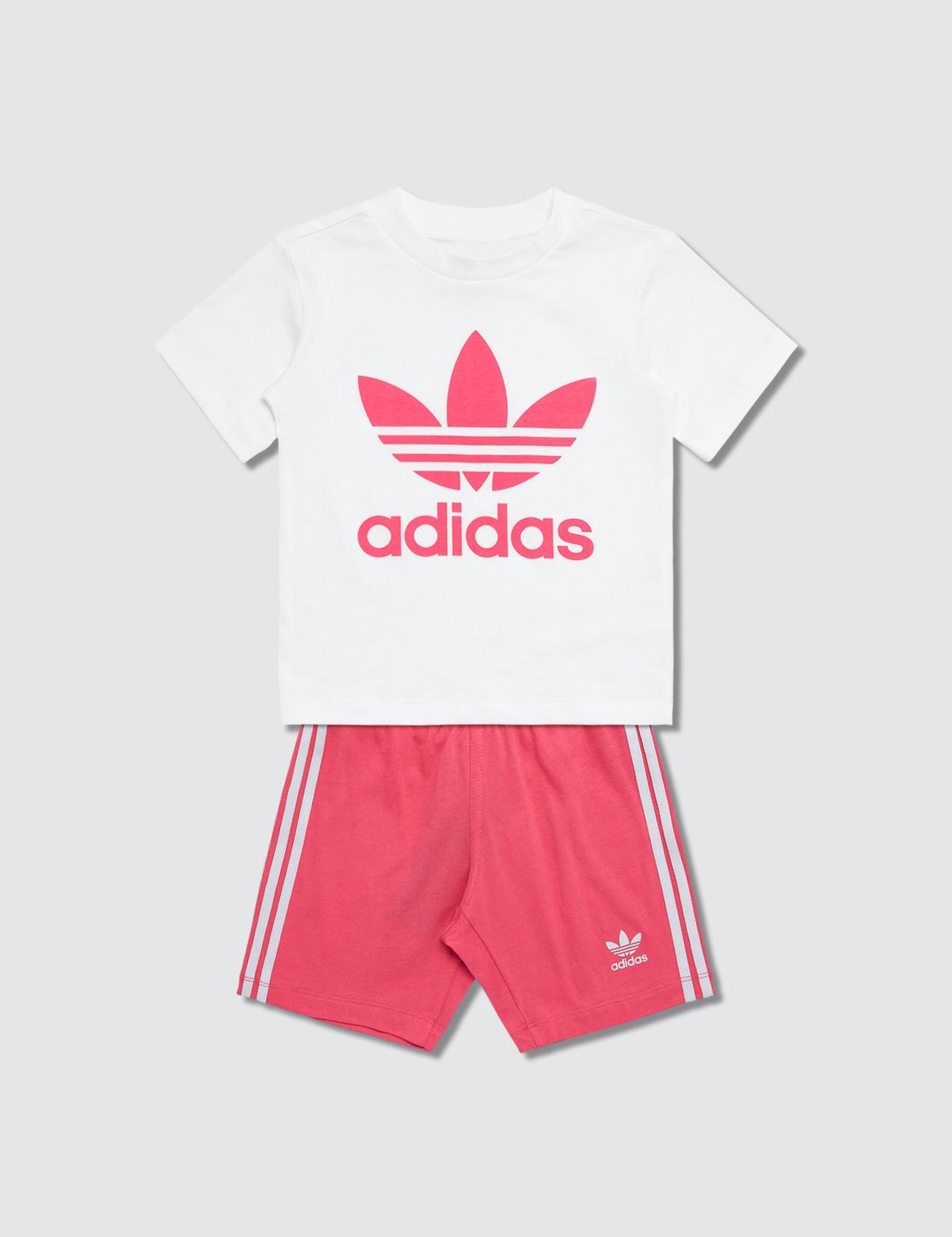 white shorts and shirt set