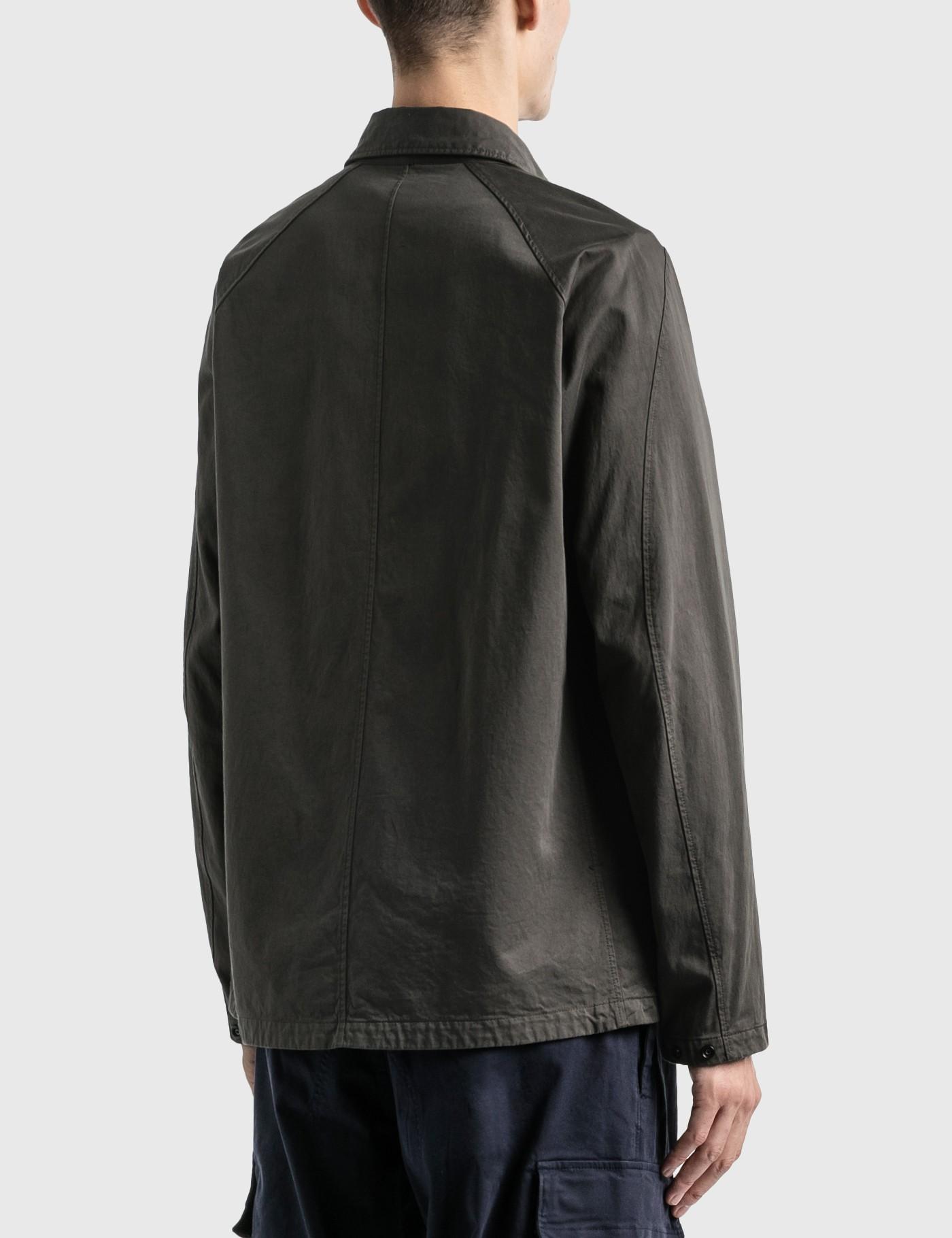 Stone Island Ghost Piece Overshirt in Black for Men - Lyst
