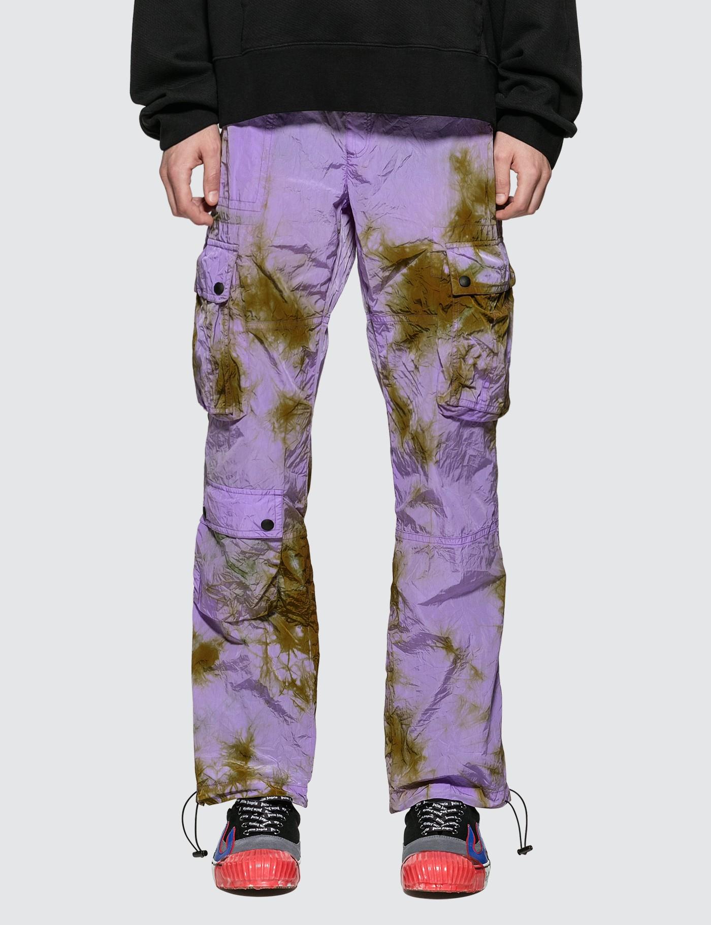 palm angels tie dye track pants