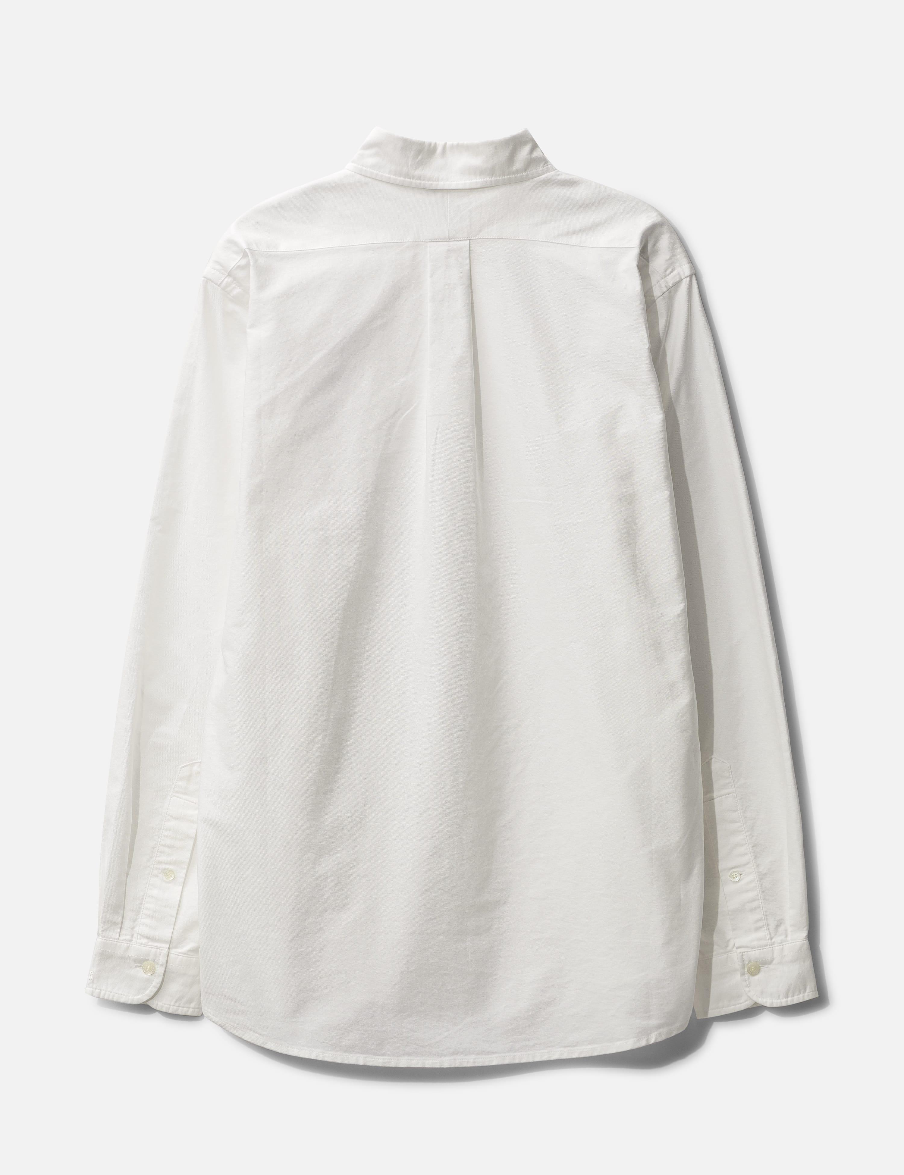 Human Made Oxford B.d L/s Shirt in White for Men | Lyst Canada