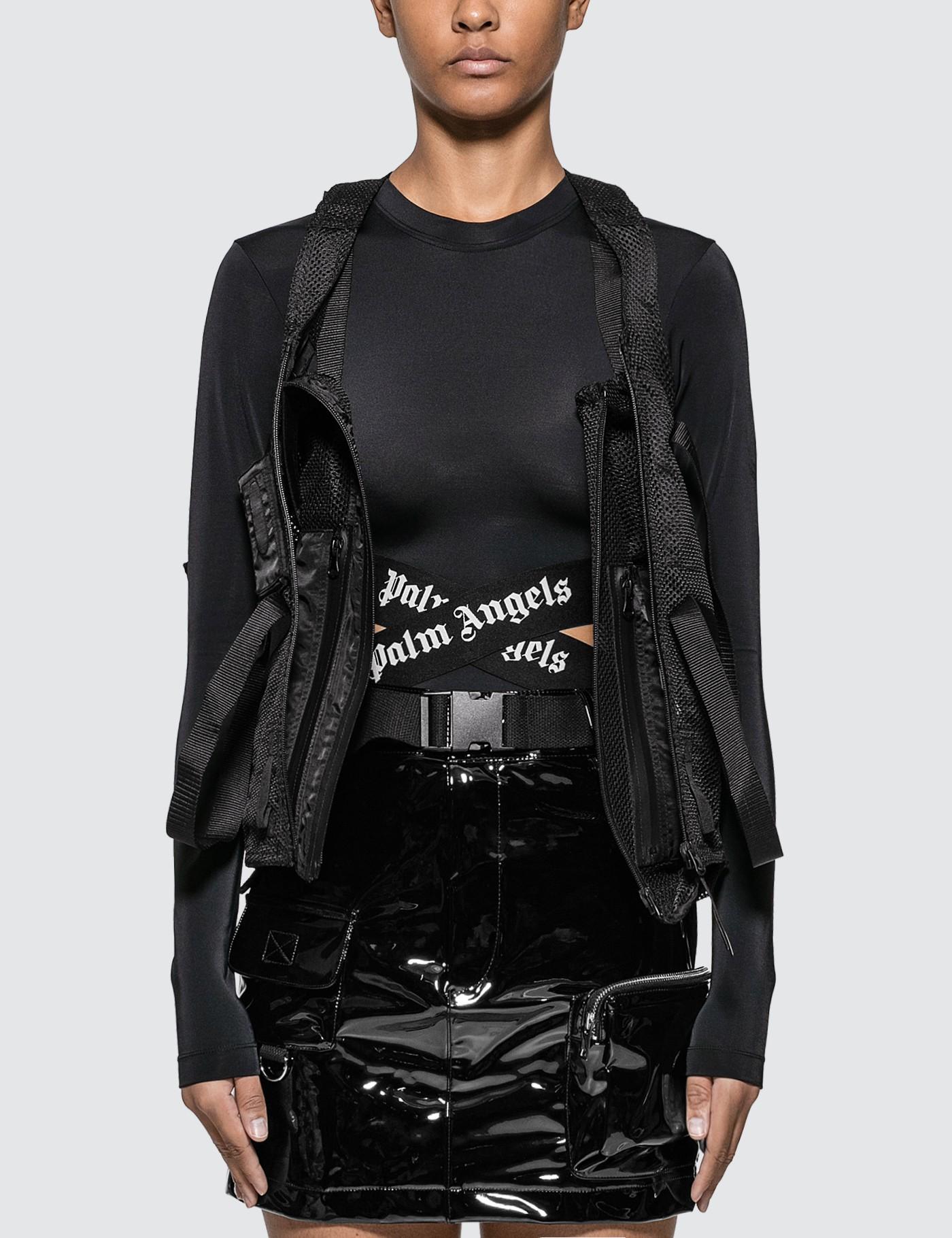 1017 ALYX 9SM Synthetic Tactical Vest in Black Lyst