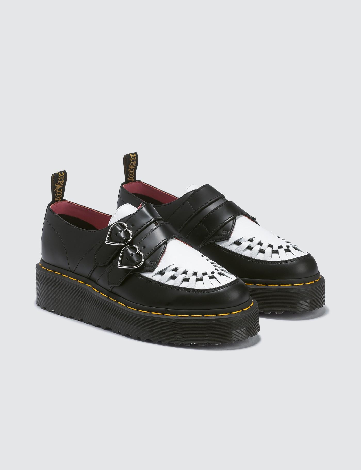 Dr. Martens Leather Lazy Oaf X Buckle 