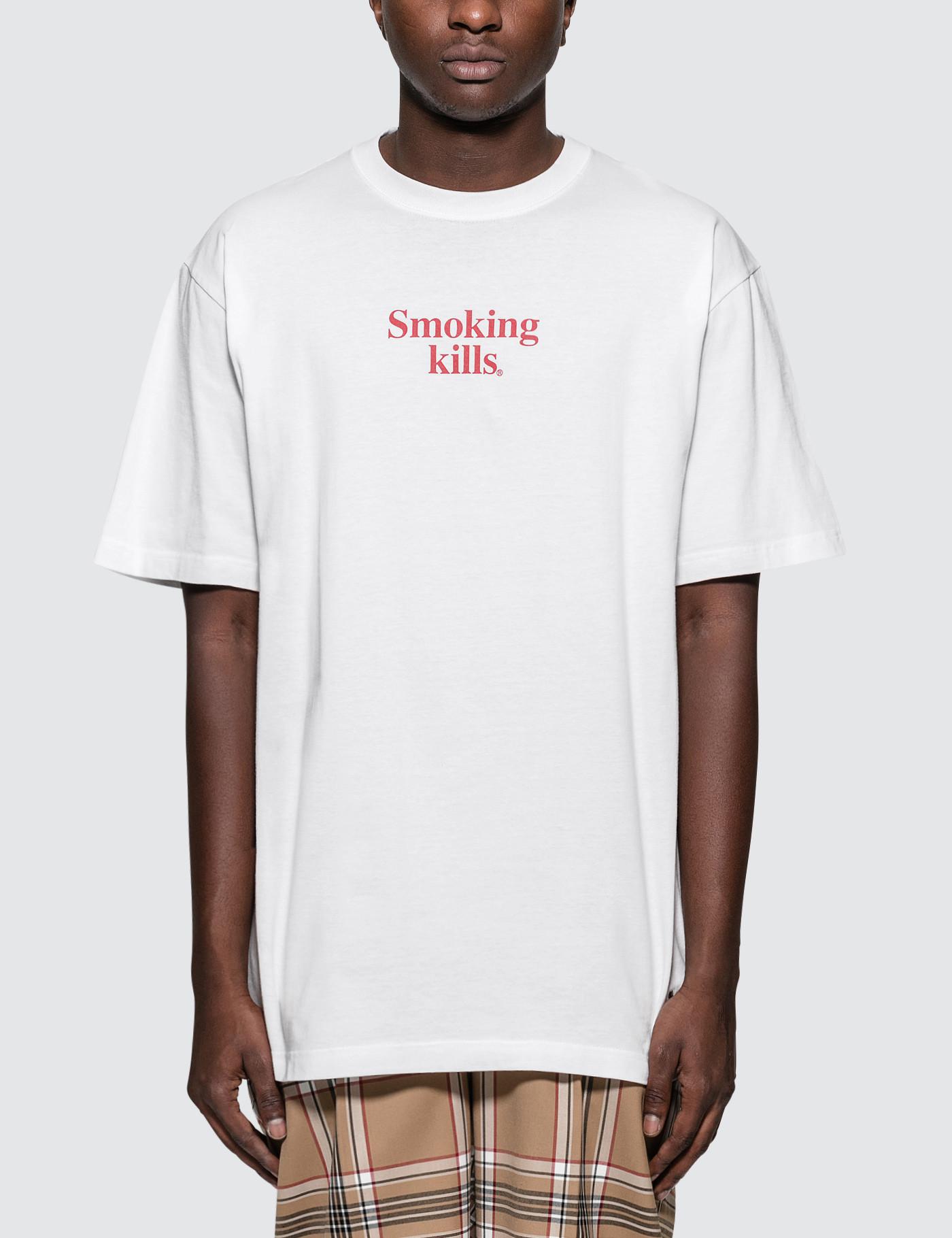 Fr2 One Piece X Smoking Kills S S T Shirt In White For Men Lyst