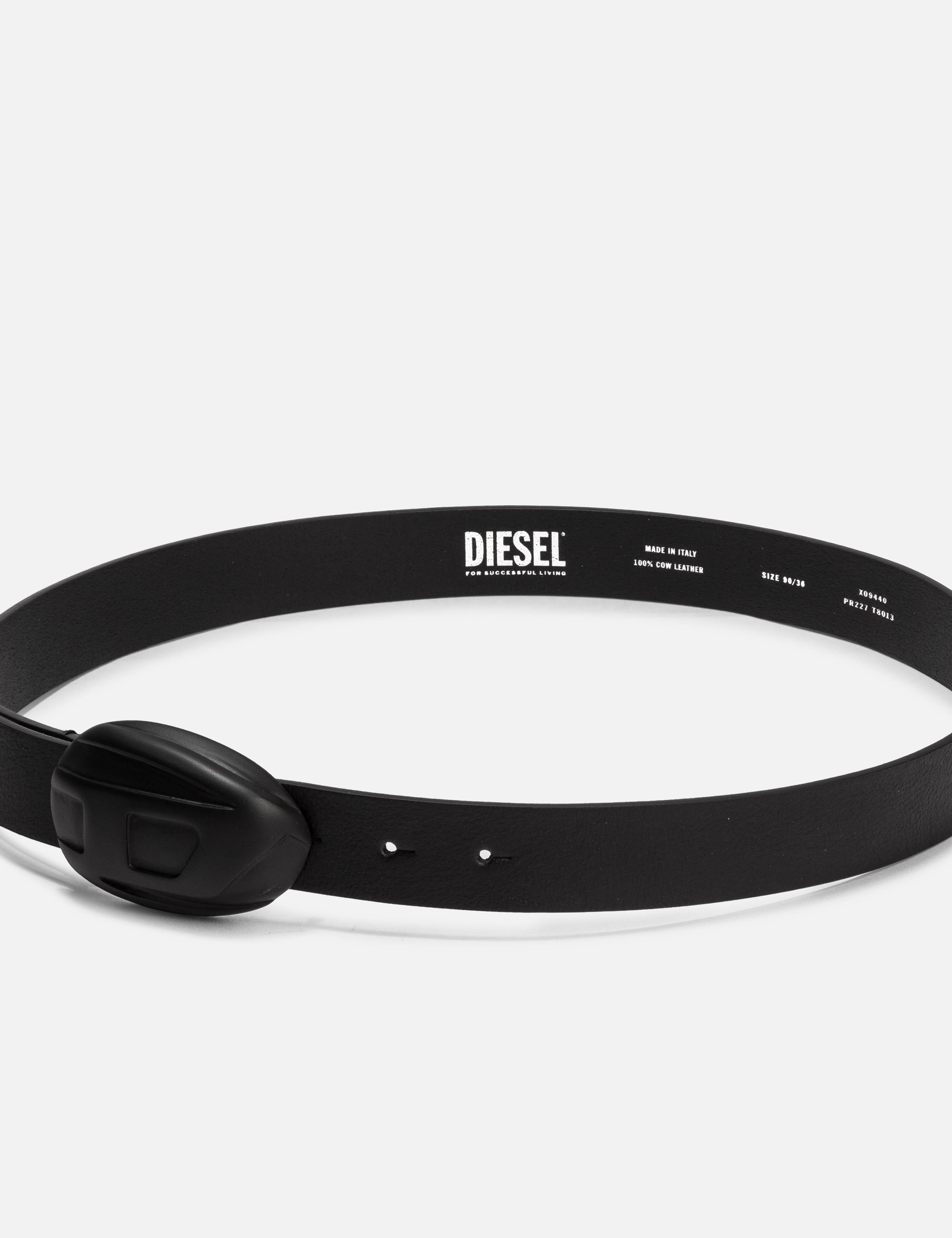 DIESEL B-1dr-pod Belt in Black for Men | Lyst