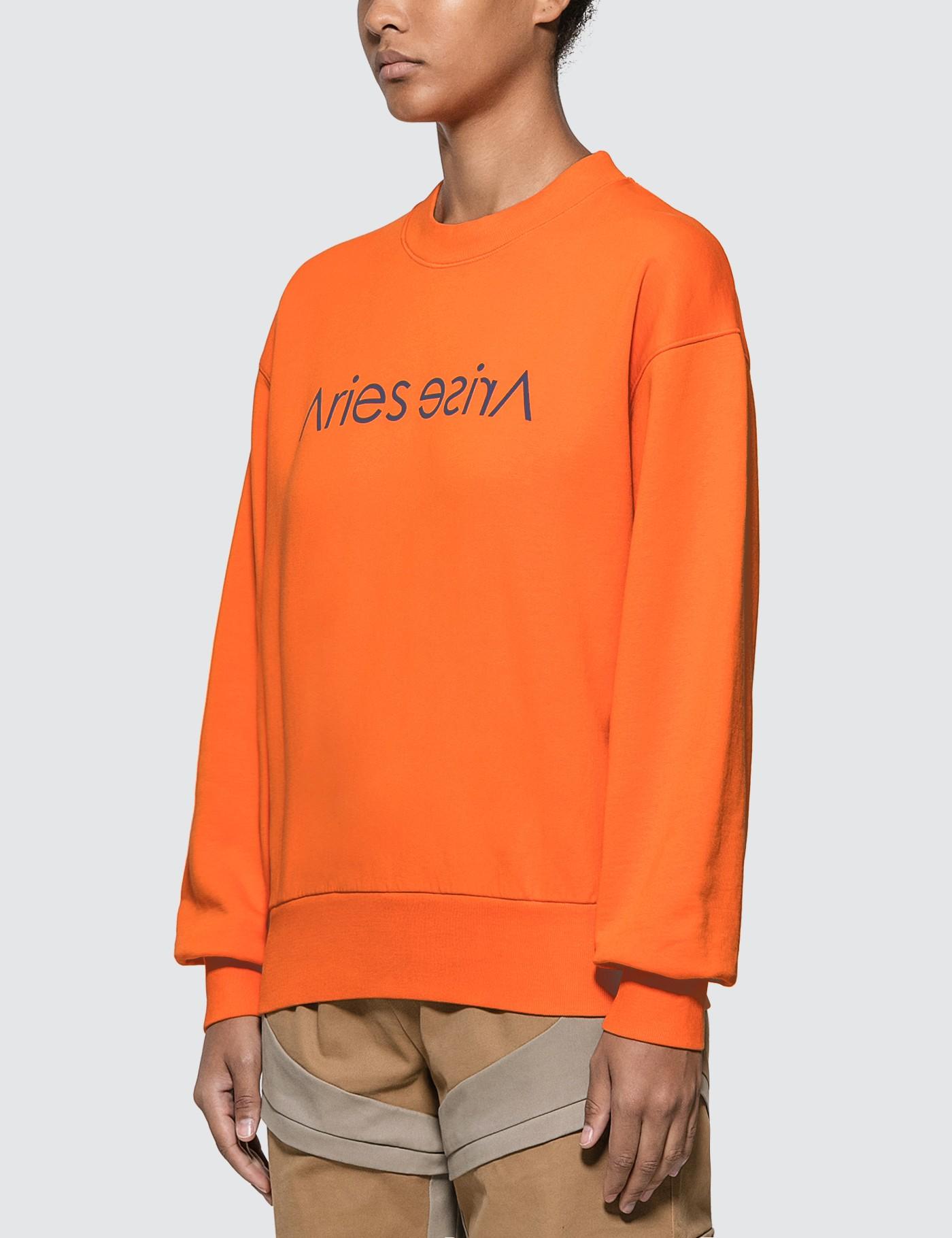 nasa orange sweatshirt