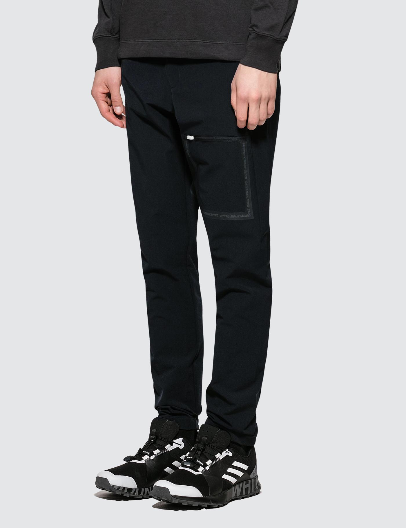 adidas Originals Synthetic White Mountaineering X Adidas All Season Pants  in Black for Men - Lyst