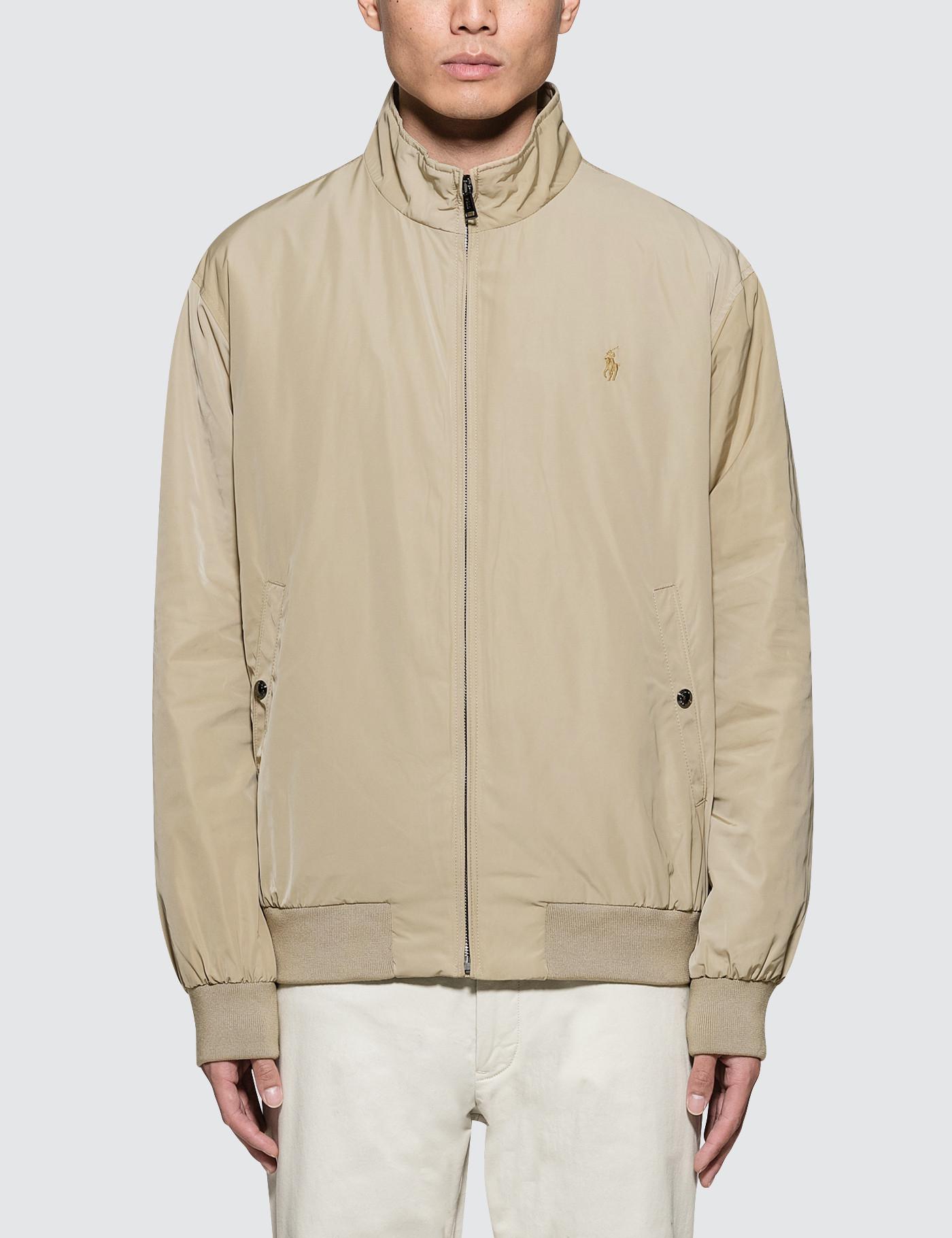 Polo Ralph Lauren Synthetic Nylon Windbreaker in Natural for Men Lyst
