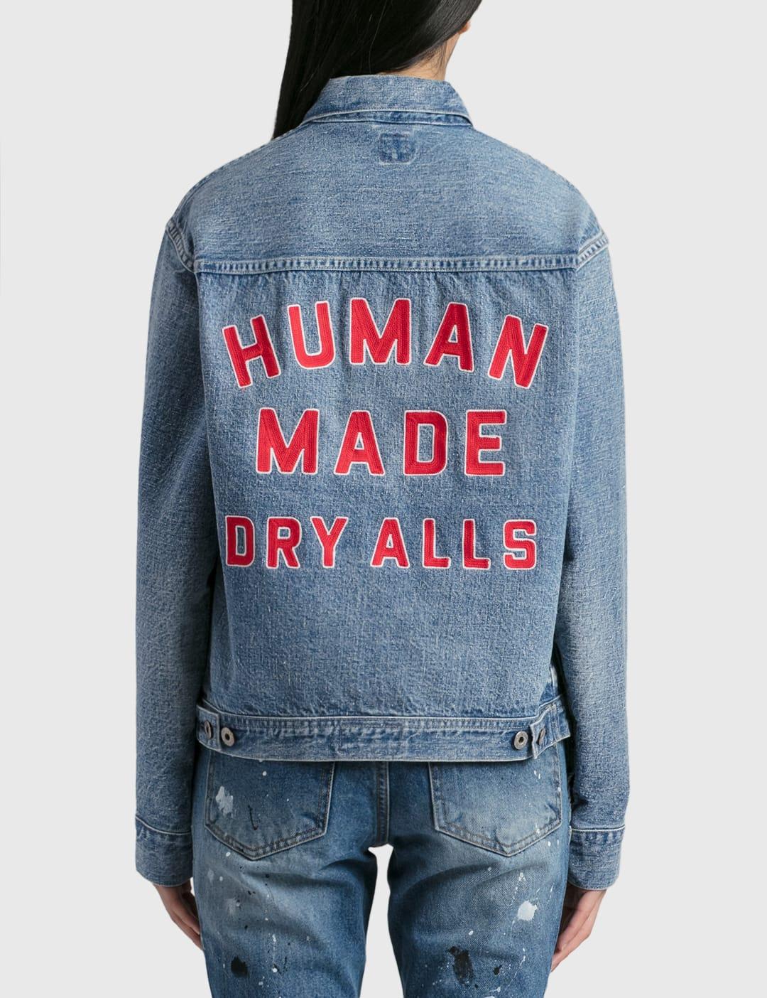 Human Made Denim Work Jacket in Blue | Lyst