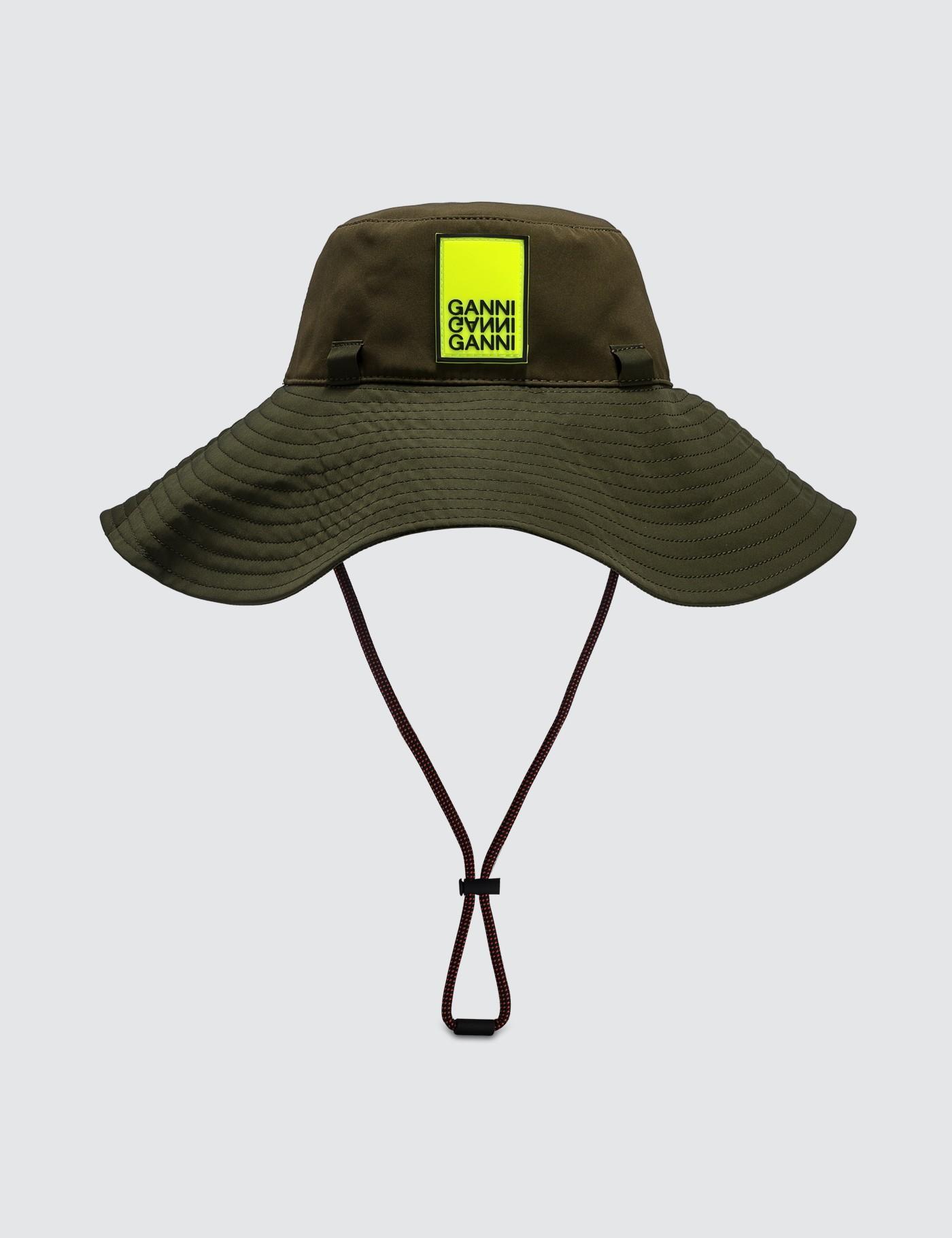 bucket hat ganni