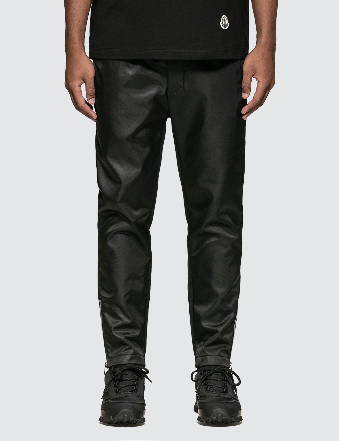 Prada Synthetic Nylon Cotton Sweatpants in Black for Men - Lyst