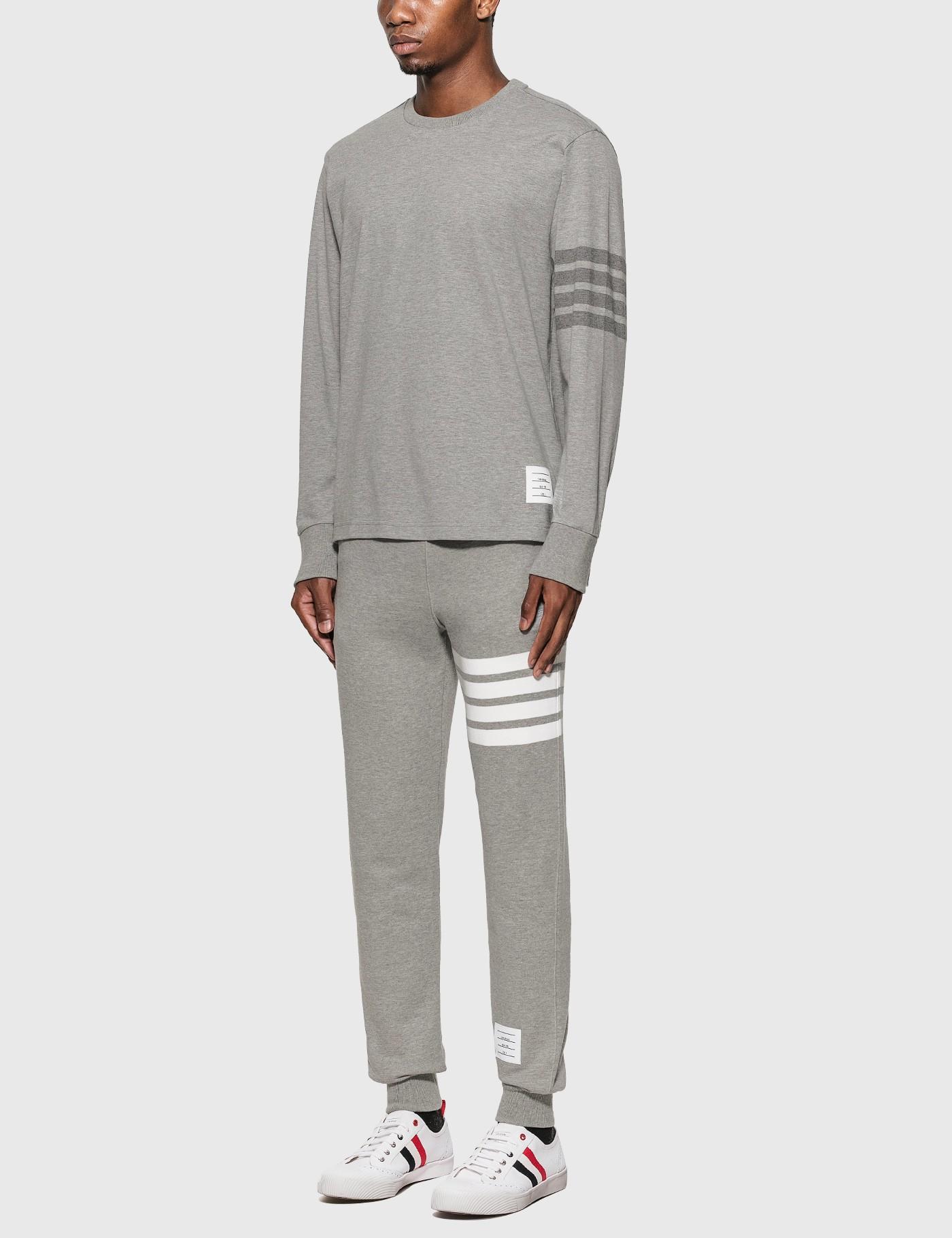 thom browne grey sweatpants