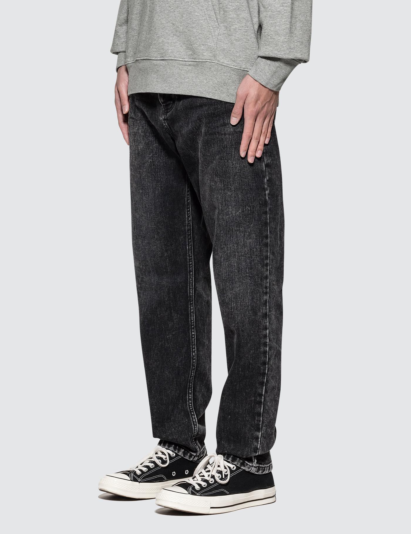 carhartt wip newel pant black