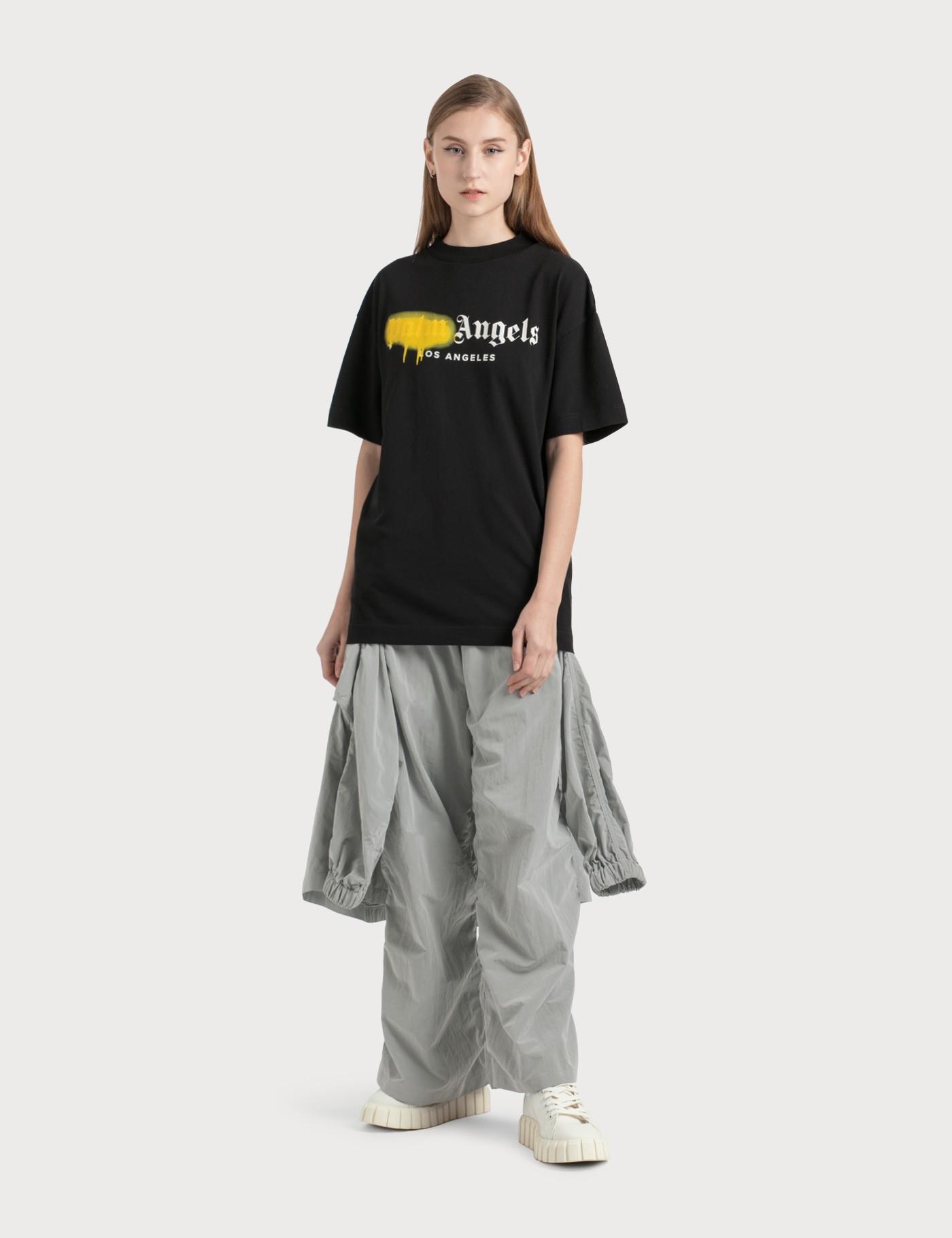 palm angels los angeles sprayed t shirt