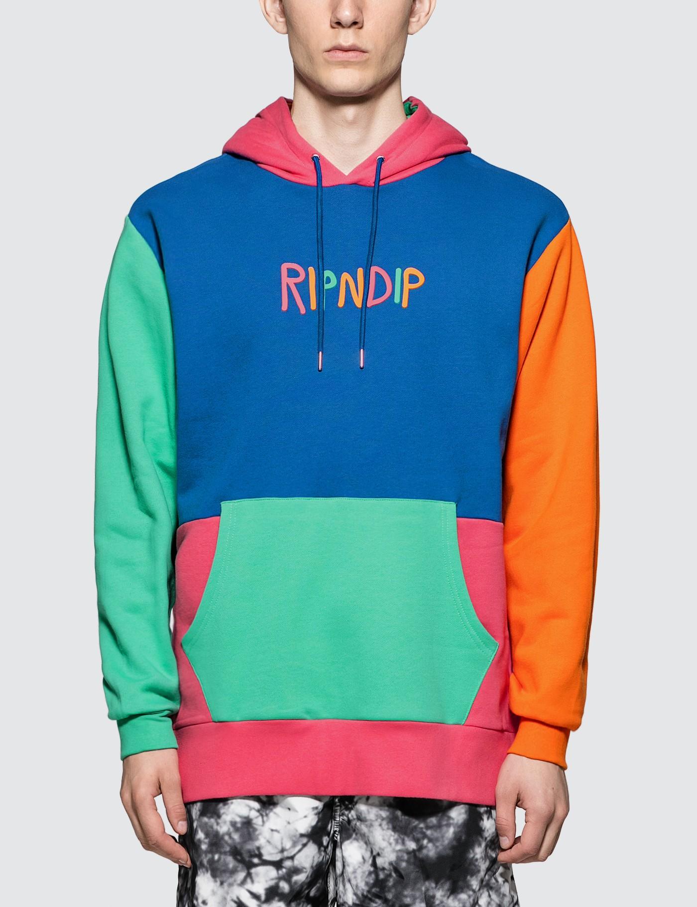 Rip N Dip Multicolor Hoodie 2024 www.alhudapk