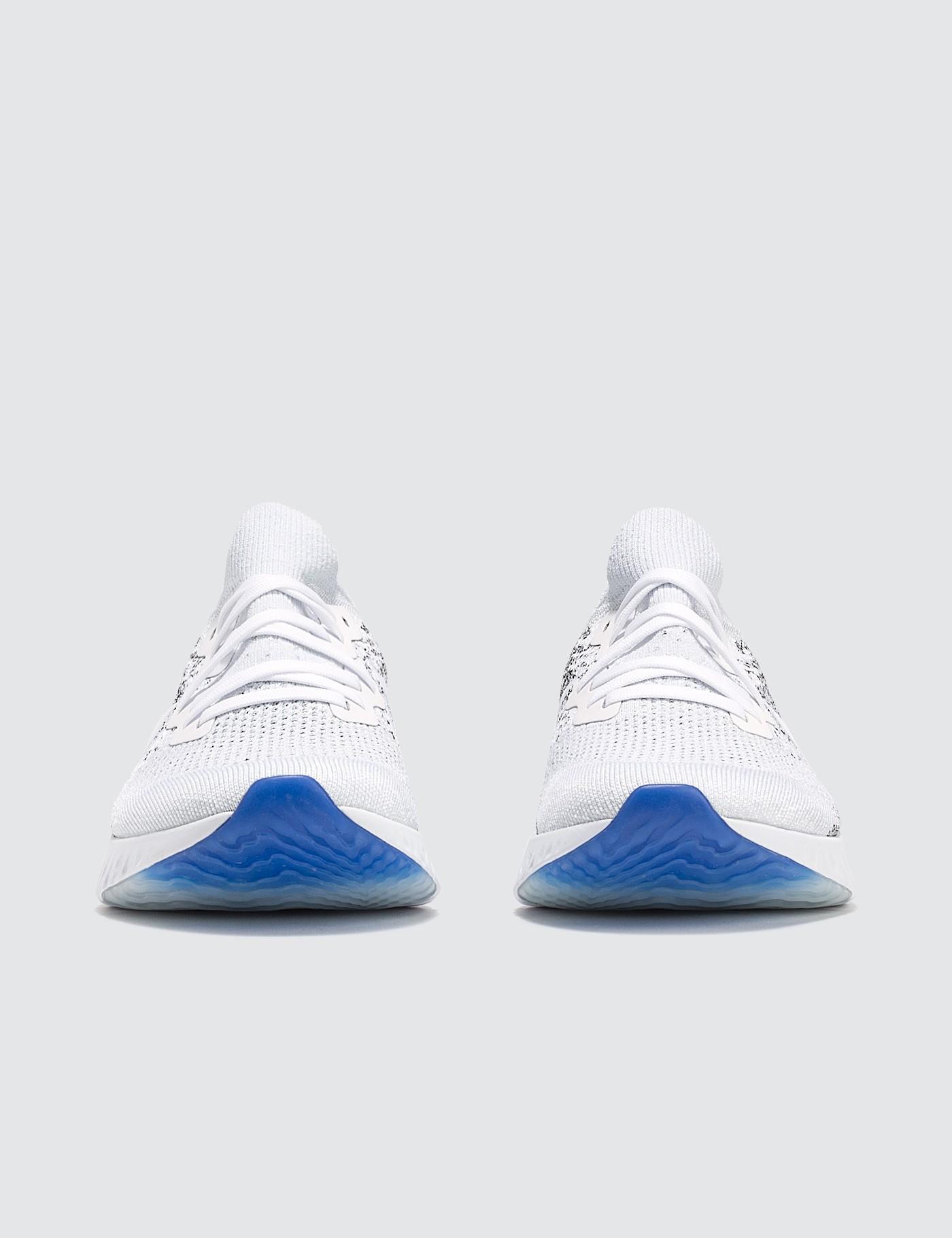 nike epic react flyknit white mens