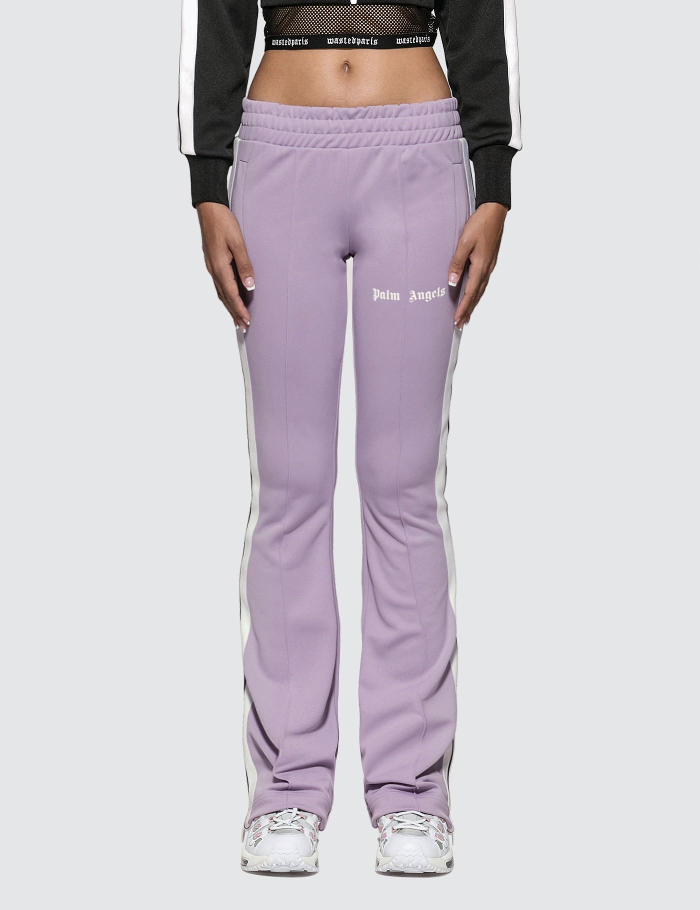 Palm Angels Synthetic New Skinny Track Pants in Purple - Lyst