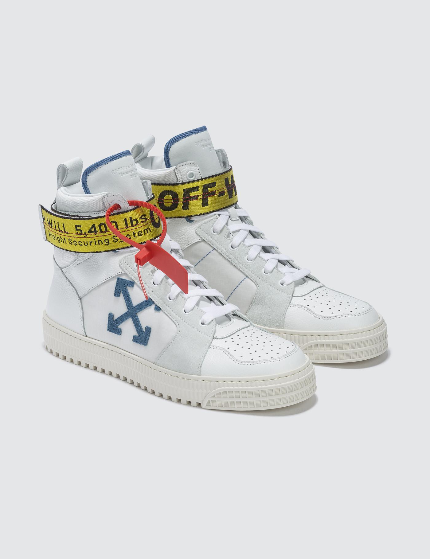 off white high top