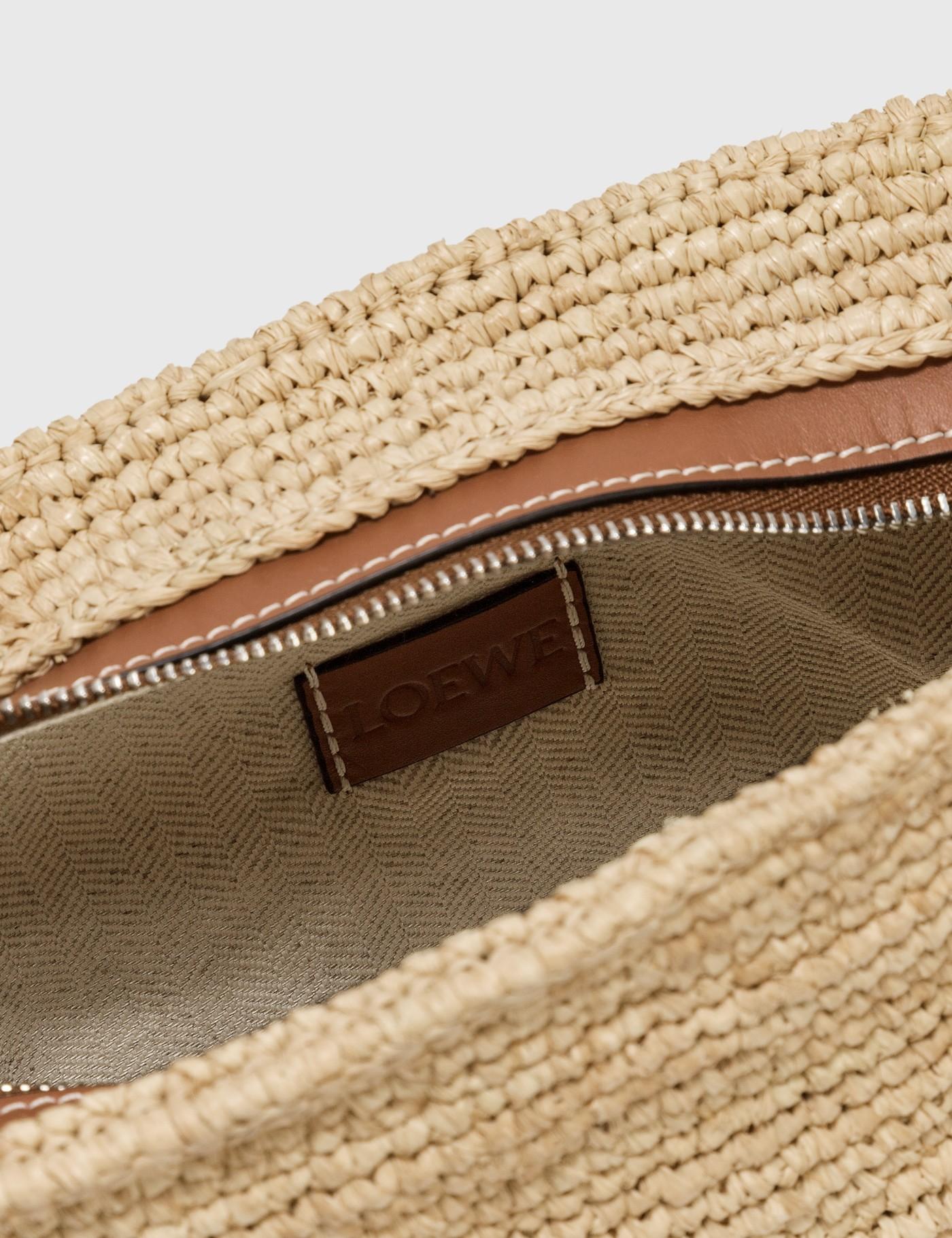 Loewe Leather Pochette Bag in Beige (Natural) - Lyst