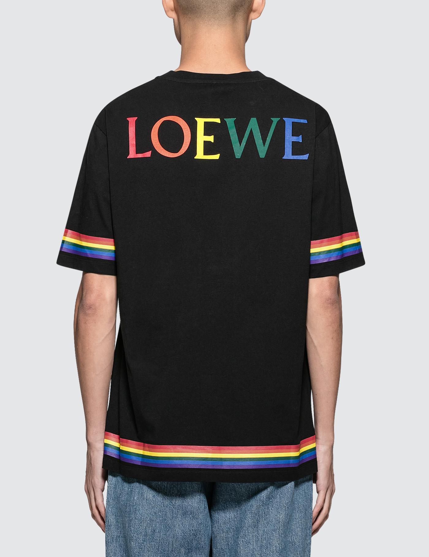 Loewe Cotton Rainbow S/s T-shirt in 