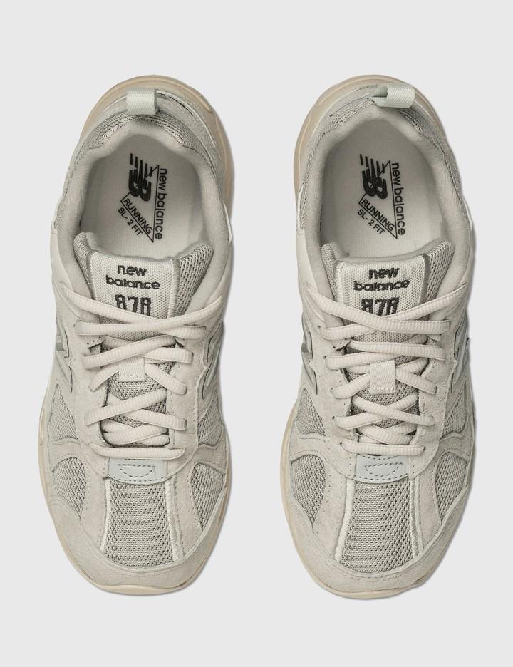 New Balance Leather 878 in Grey (Gray 