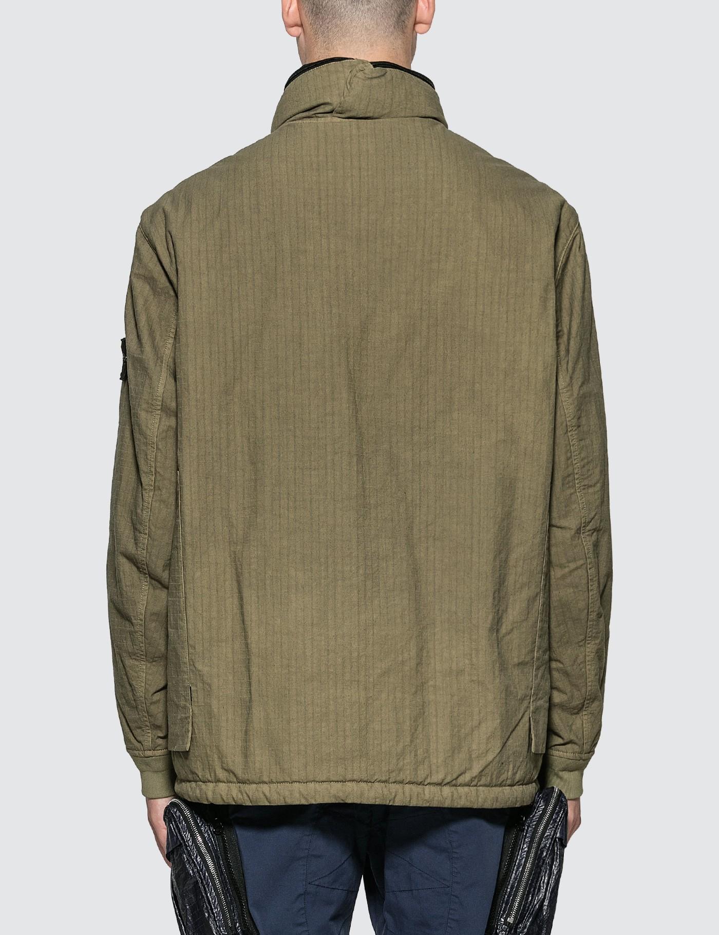 Stone Island Shadow Project Synthetic Frag Collar Field Jacket With