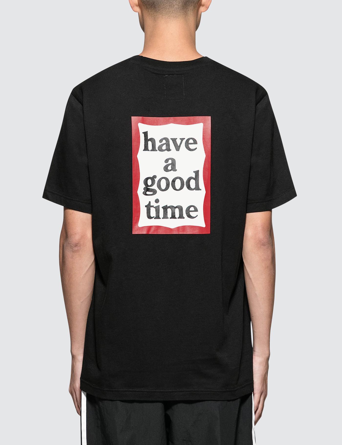 adidas Originals Cotton Have A Good Time X Adidas S/s Tshirt in Black