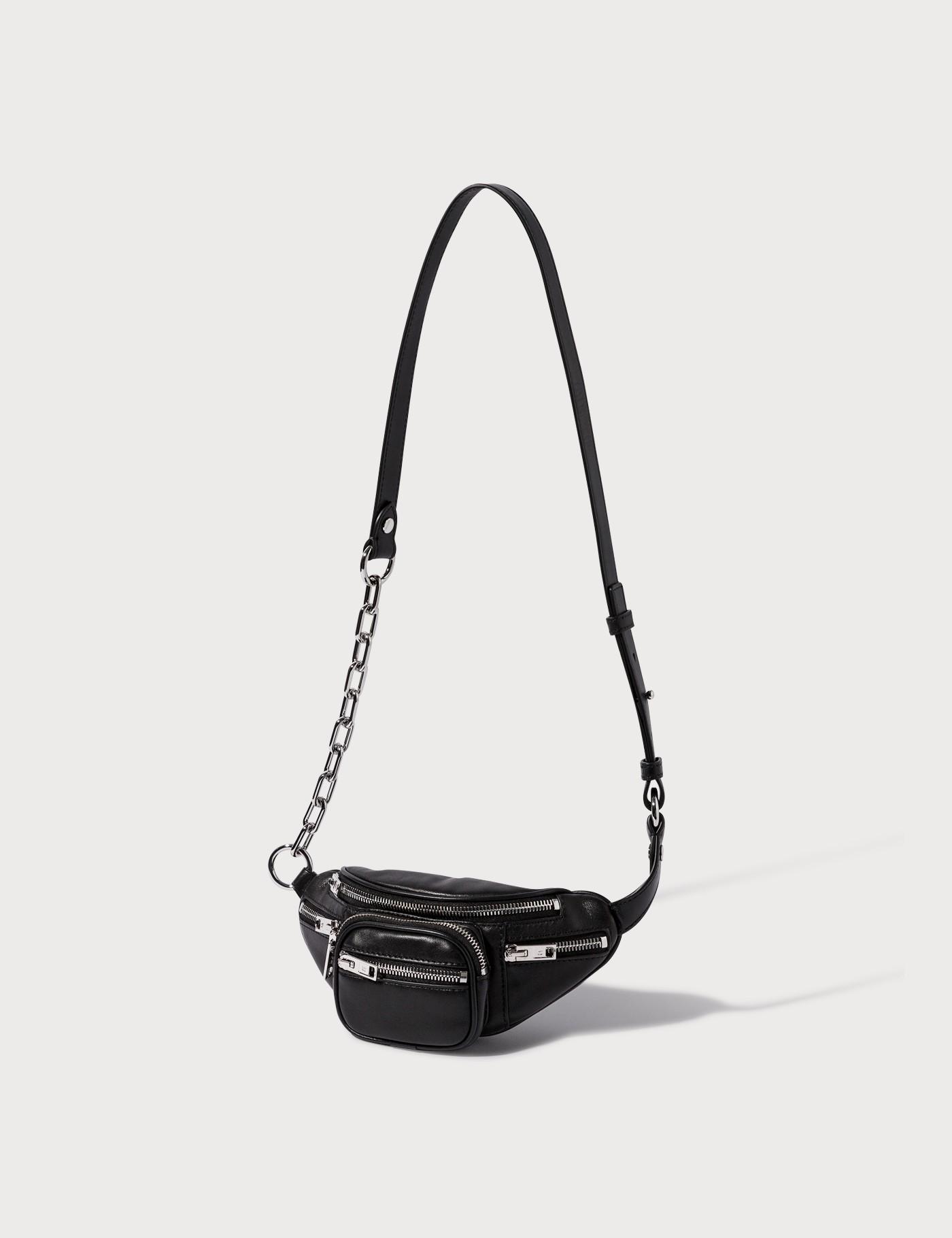 Alexander Wang Leather Attica Mini Fanny Pack in Black - Save 16% | Lyst UK