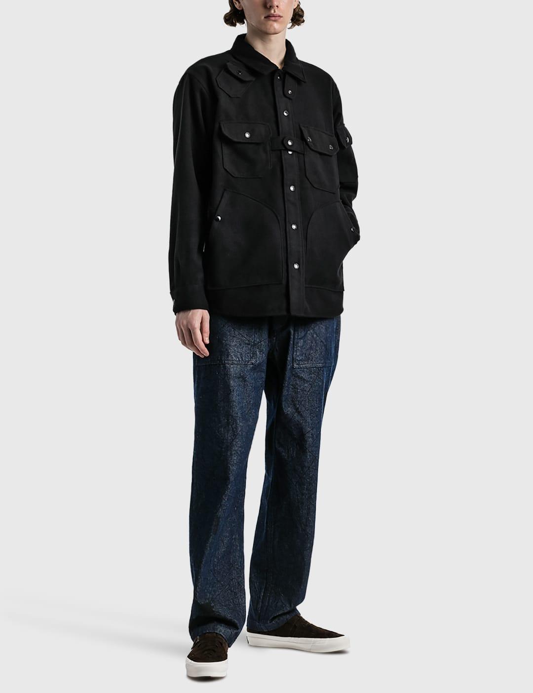 Engineered Garments Explorer Shirt Jacket in Black for Men | Lyst