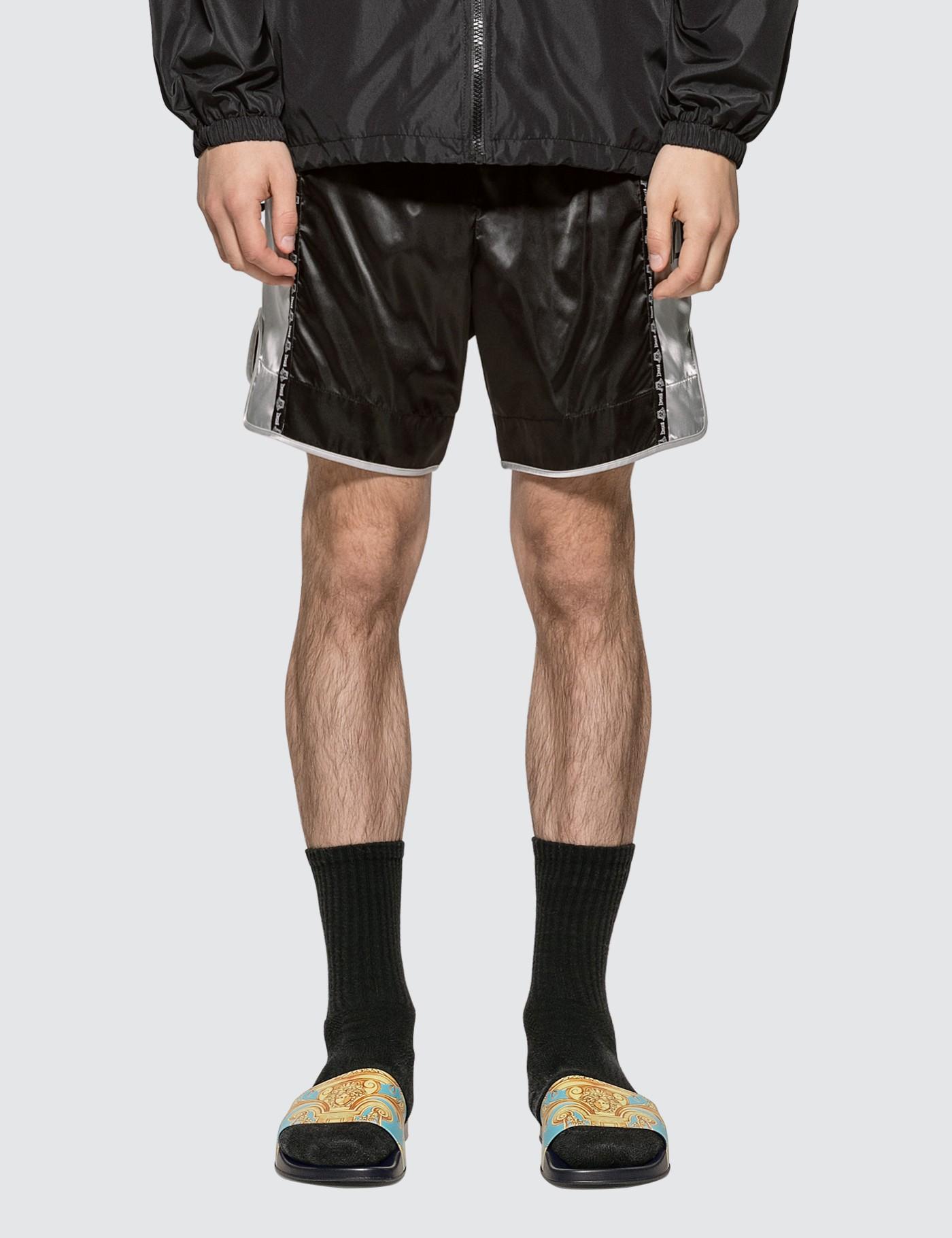 Versace Synthetic Boxing Shorts in Black for Men Lyst