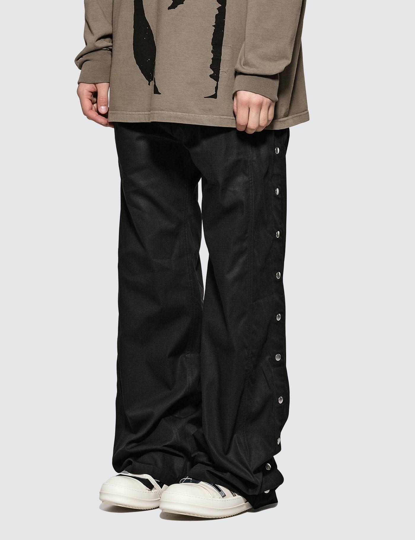 Rick Owens Drkshdw Easy Pushers Pants in Black for Men - Lyst