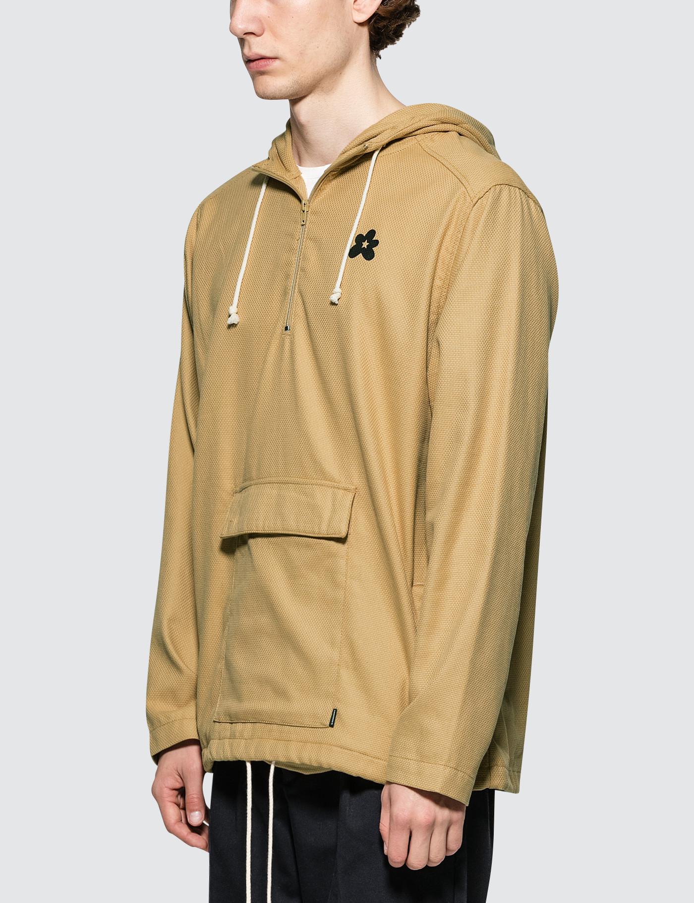 Converse Synthetic X Golf Le Fleur Anorak Jacket Curry in Beige (Natural)  for Men - Lyst