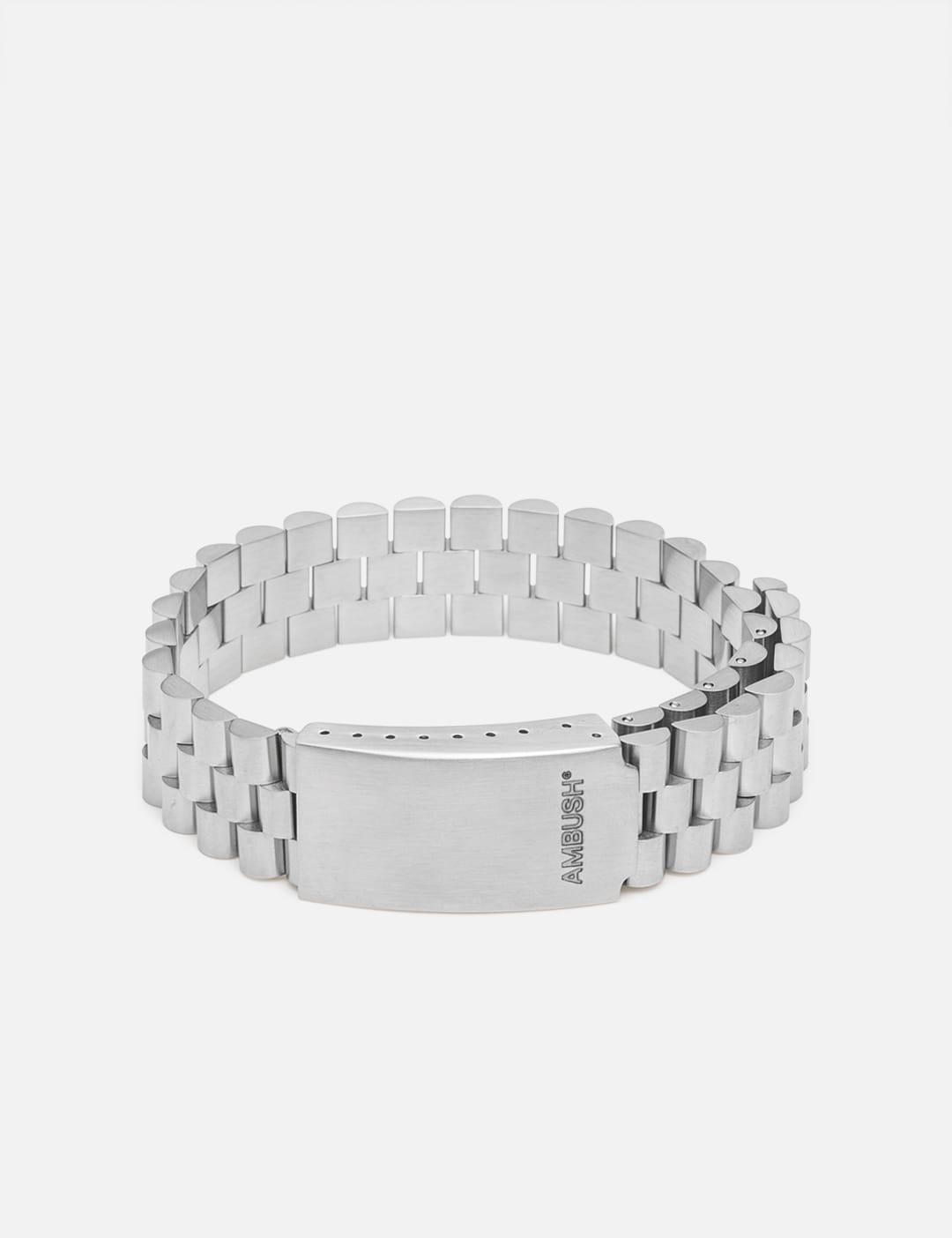 Ambush Rollie Chain Bracelet 2 in White for Men | Lyst Canada