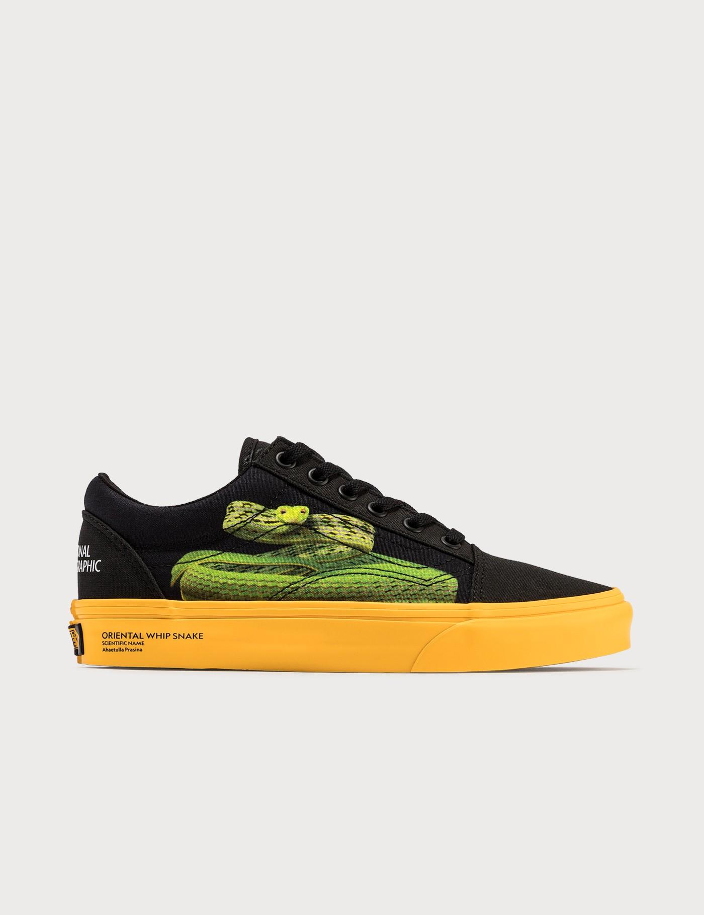 Vans X National Geographic Old Skool Shoes in Black | Lyst Canada