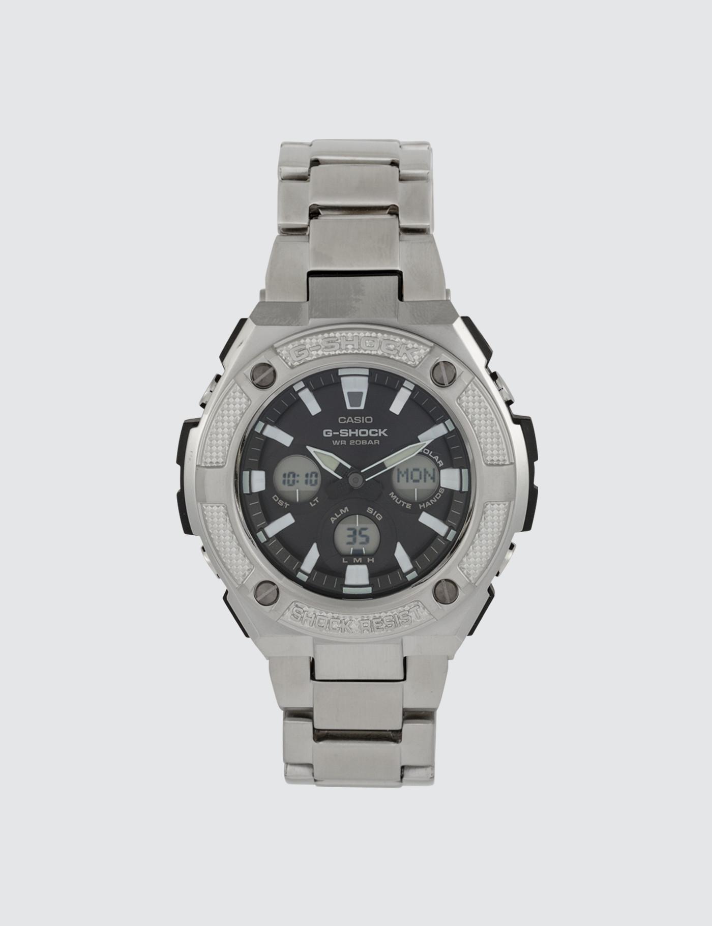 g shock wr20bar steel