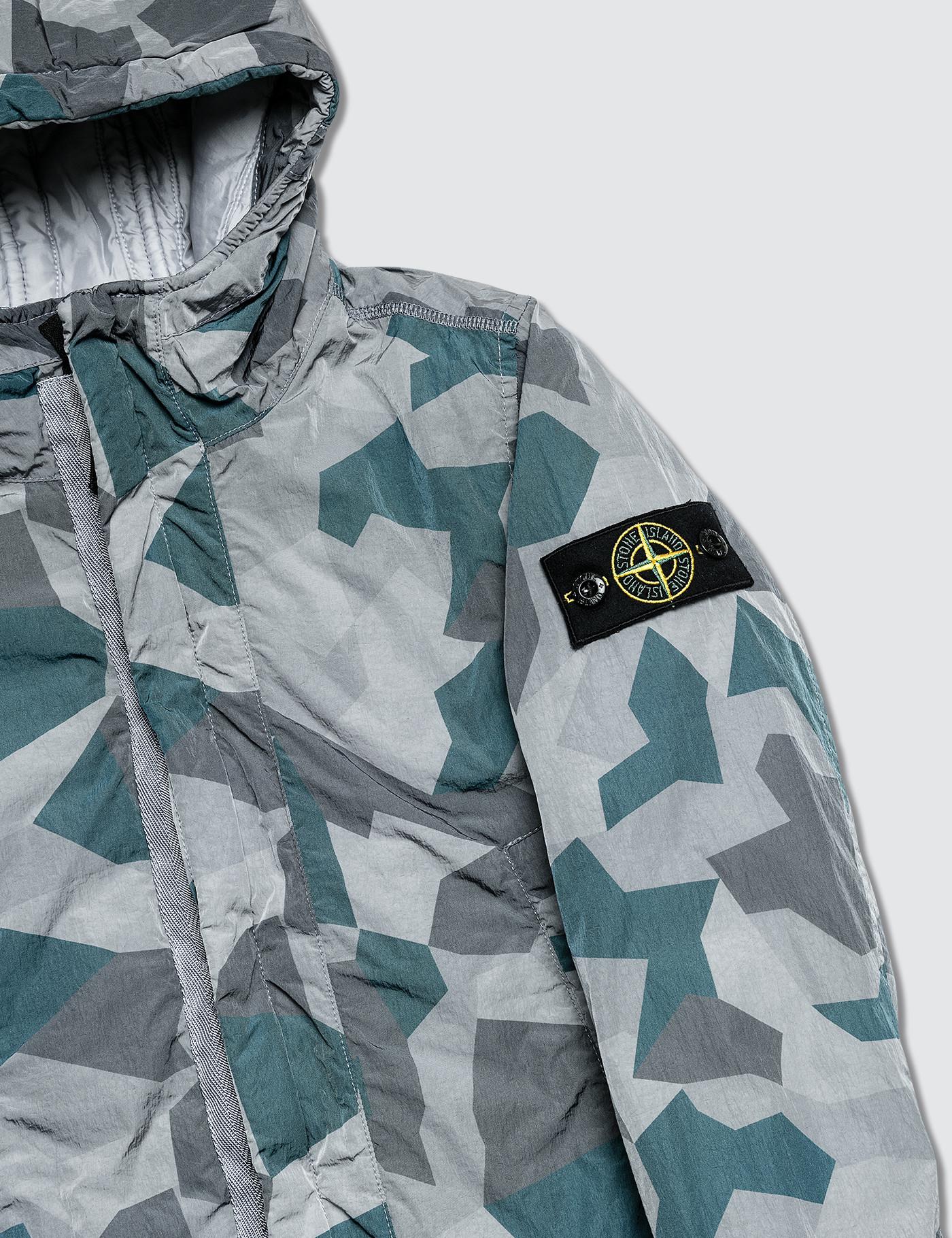 Stone Island Synthetic Camo Full Zip Jacket (infant) in White for Men