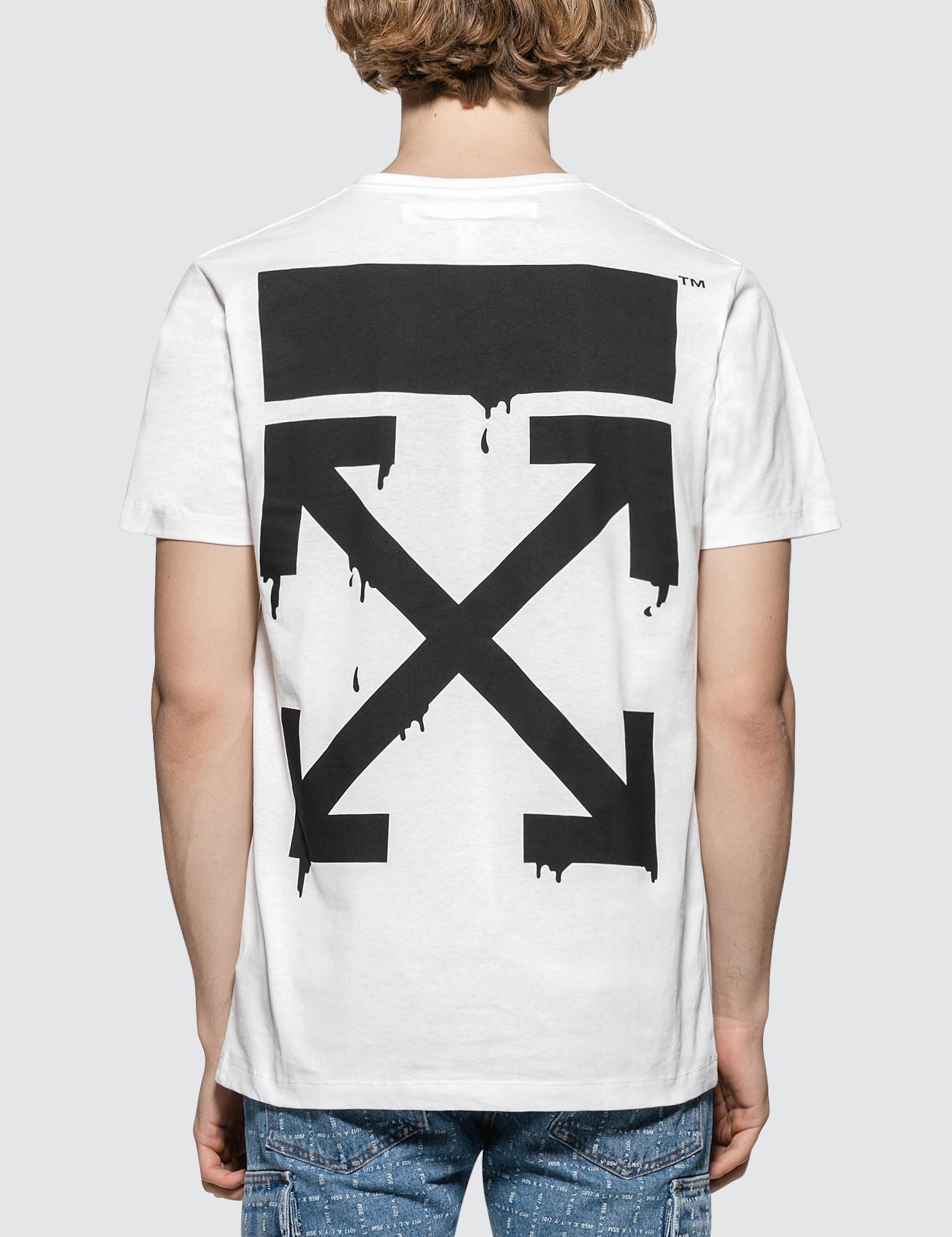 Off-White c/o Virgil Abloh Cotton Bart Peace Sign S/s Slim T-shirt in ...