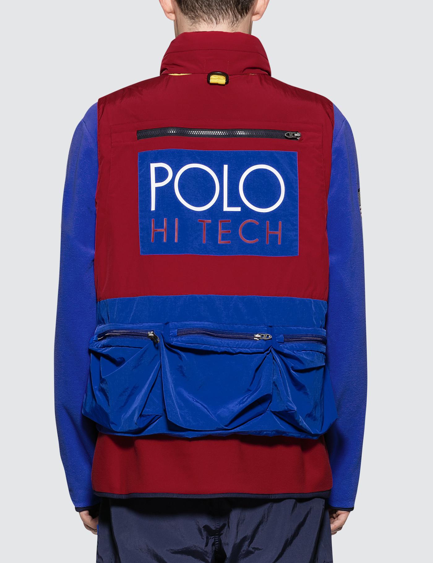 Polo Ralph Lauren Hi Tech Vest in Blue for Men - Lyst