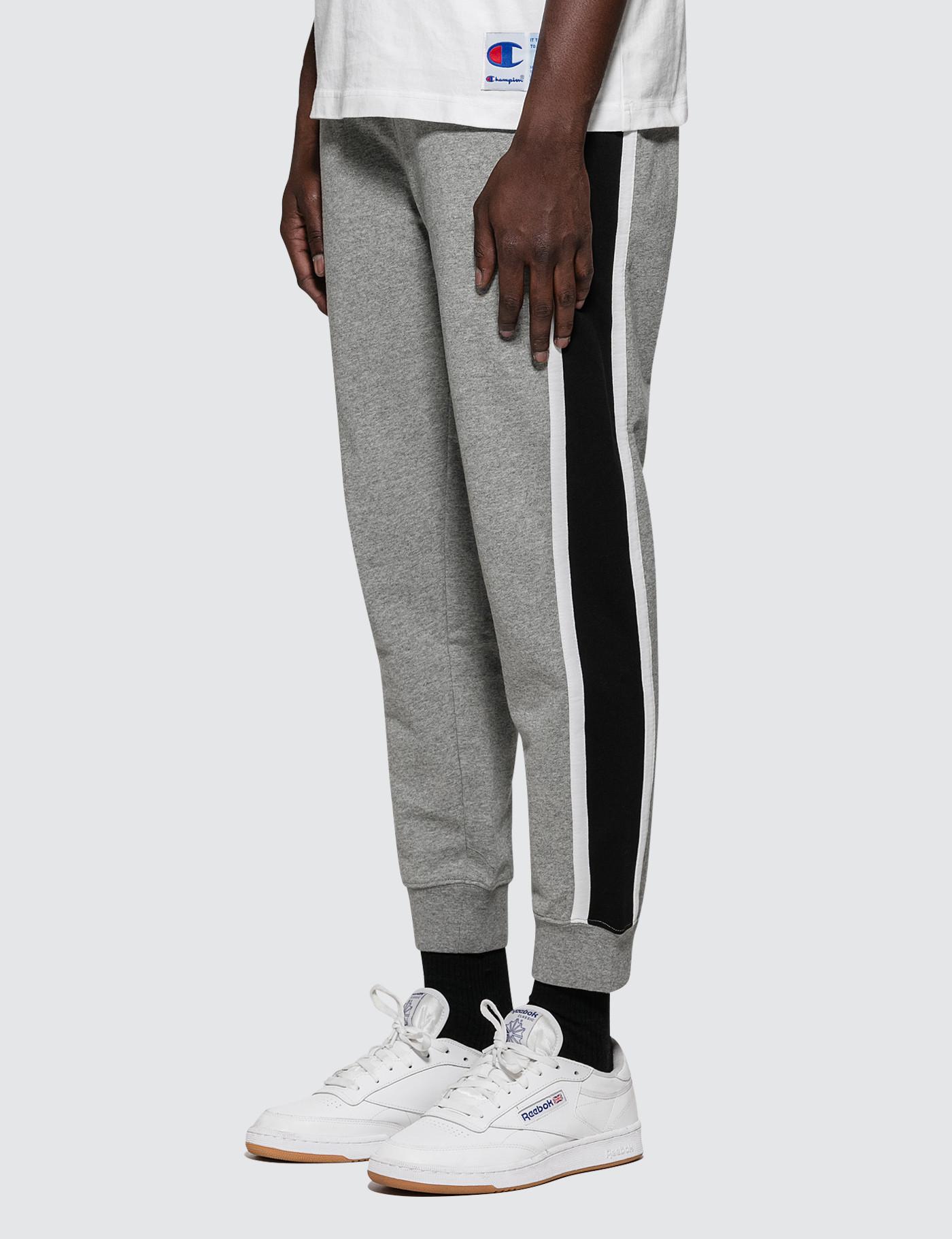 champion grey sweat pants
