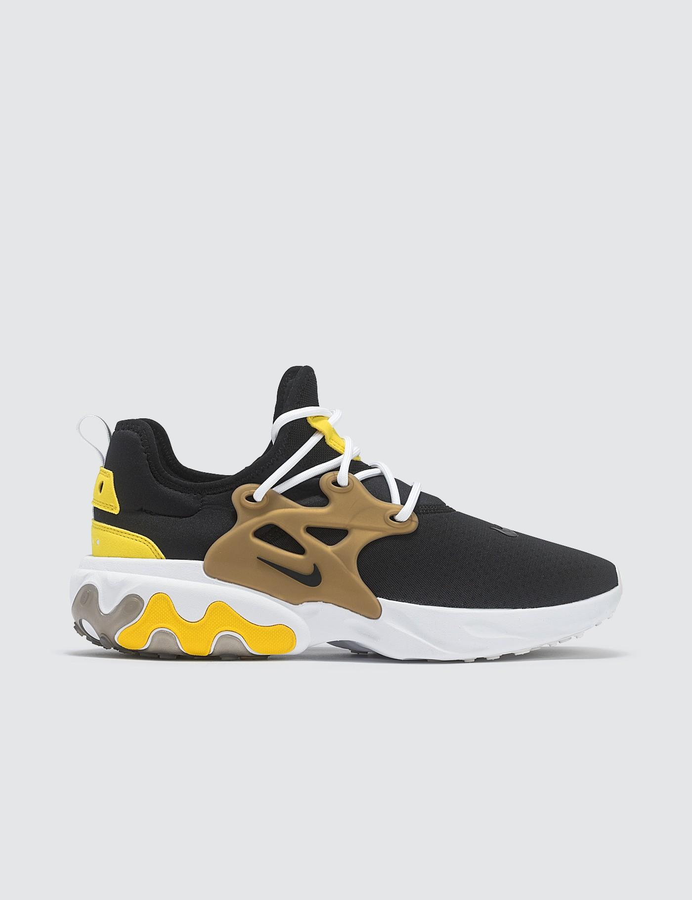 all black react presto