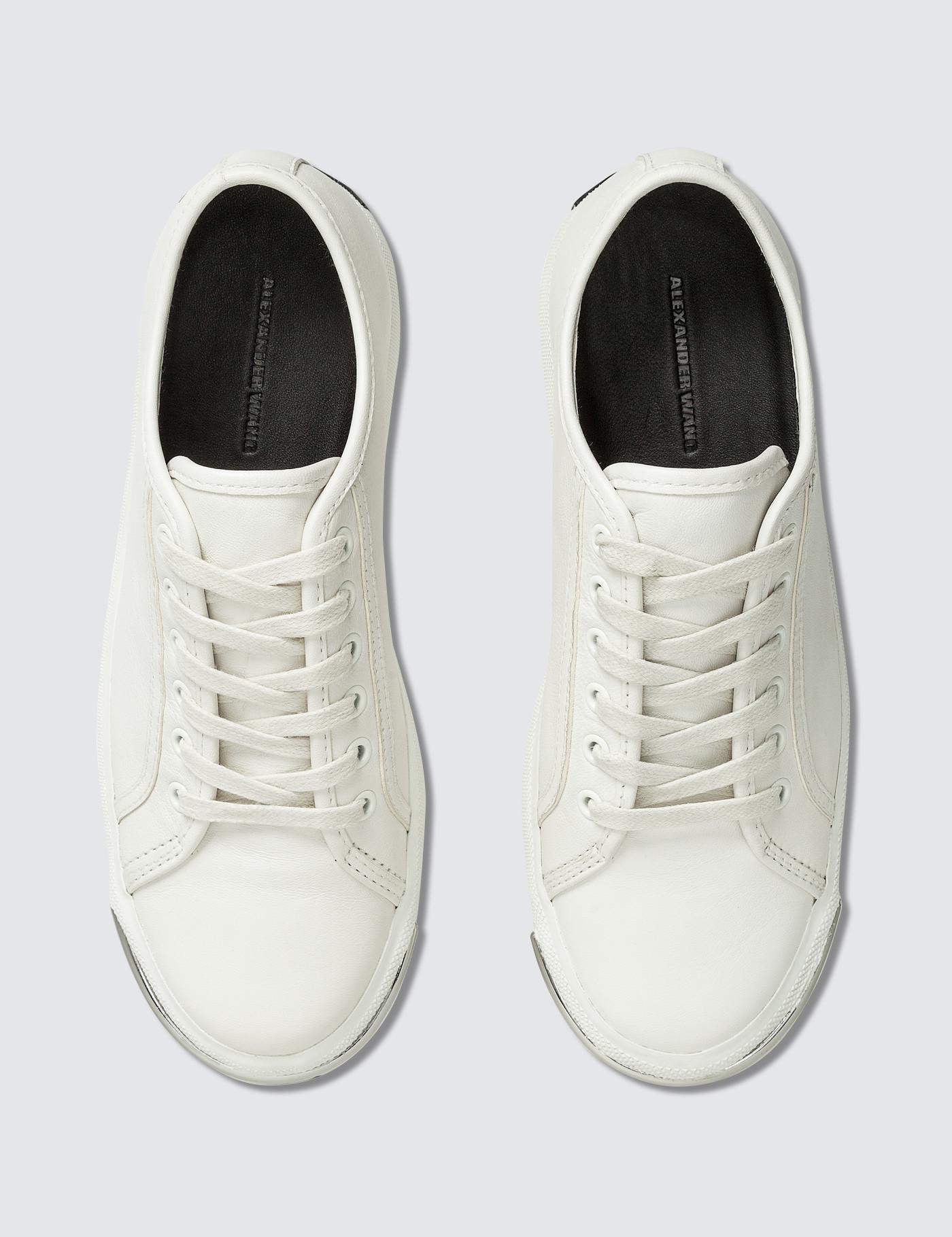 alexander wang white shoes