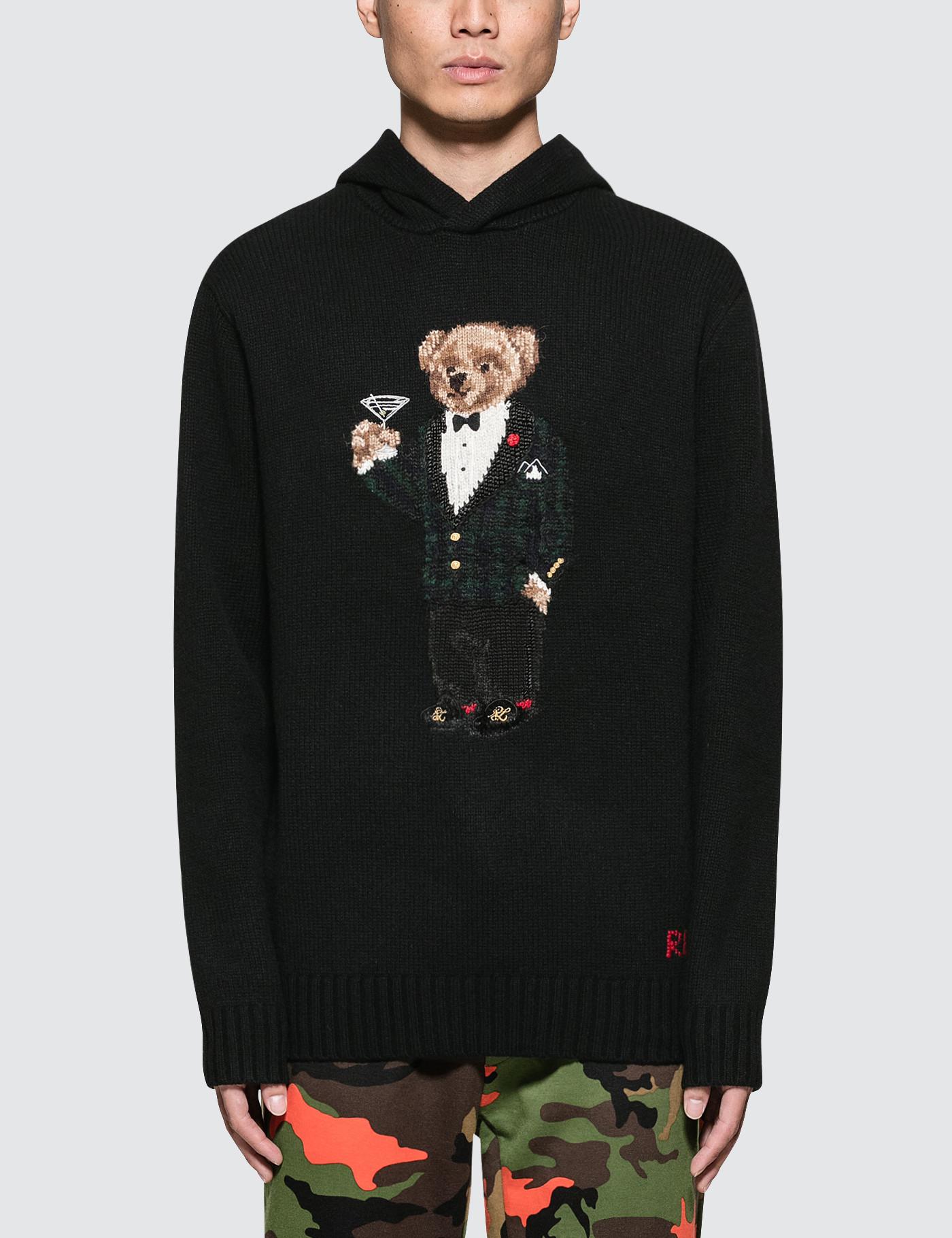 polo bear martini sweater